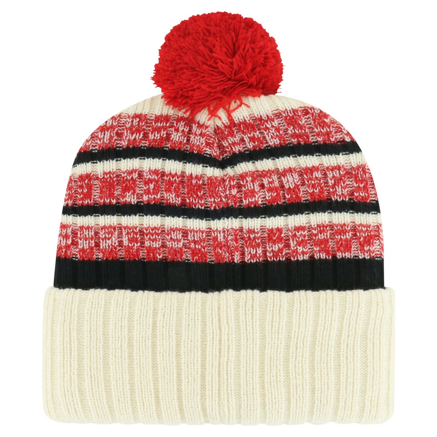 '47 Detroit Red Wings Tavern Cuffed Knit Hat with Pom                                                                            - view number 2