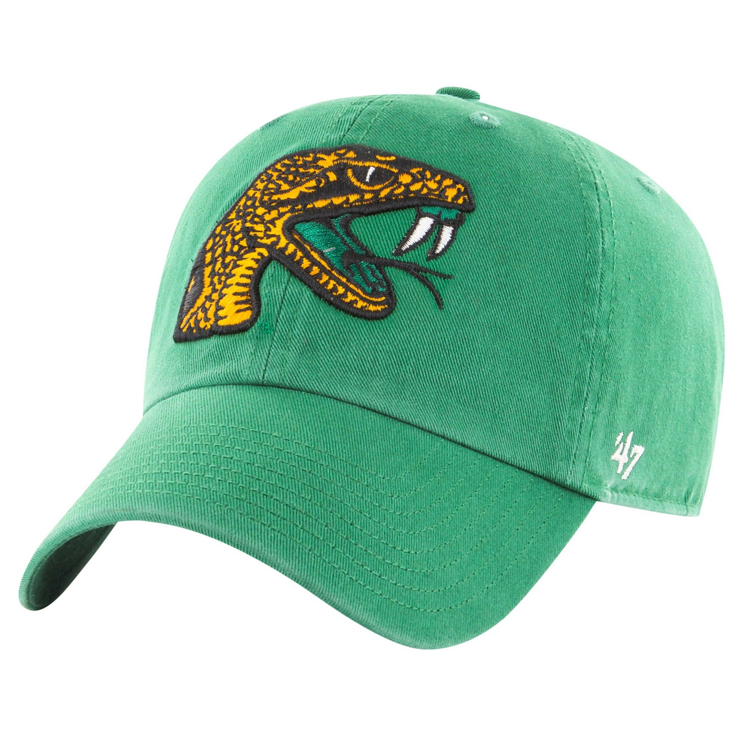 '47 Florida AM Rattlers Side  Back Clean Up Adjustable Hat
