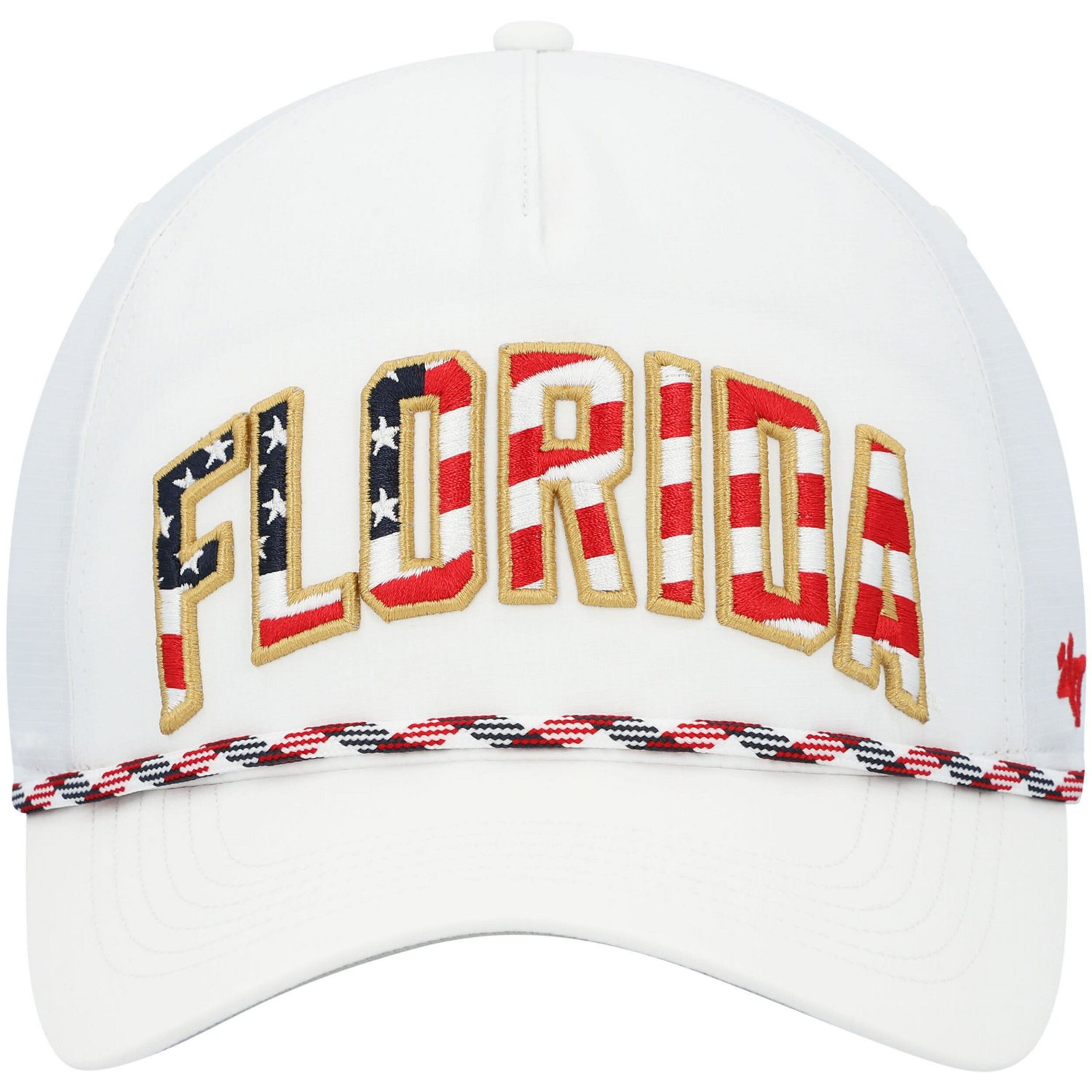 '47 Florida Gators Stars and Stripes Flag Flutter Hitch Snapback Hat - view number 2
