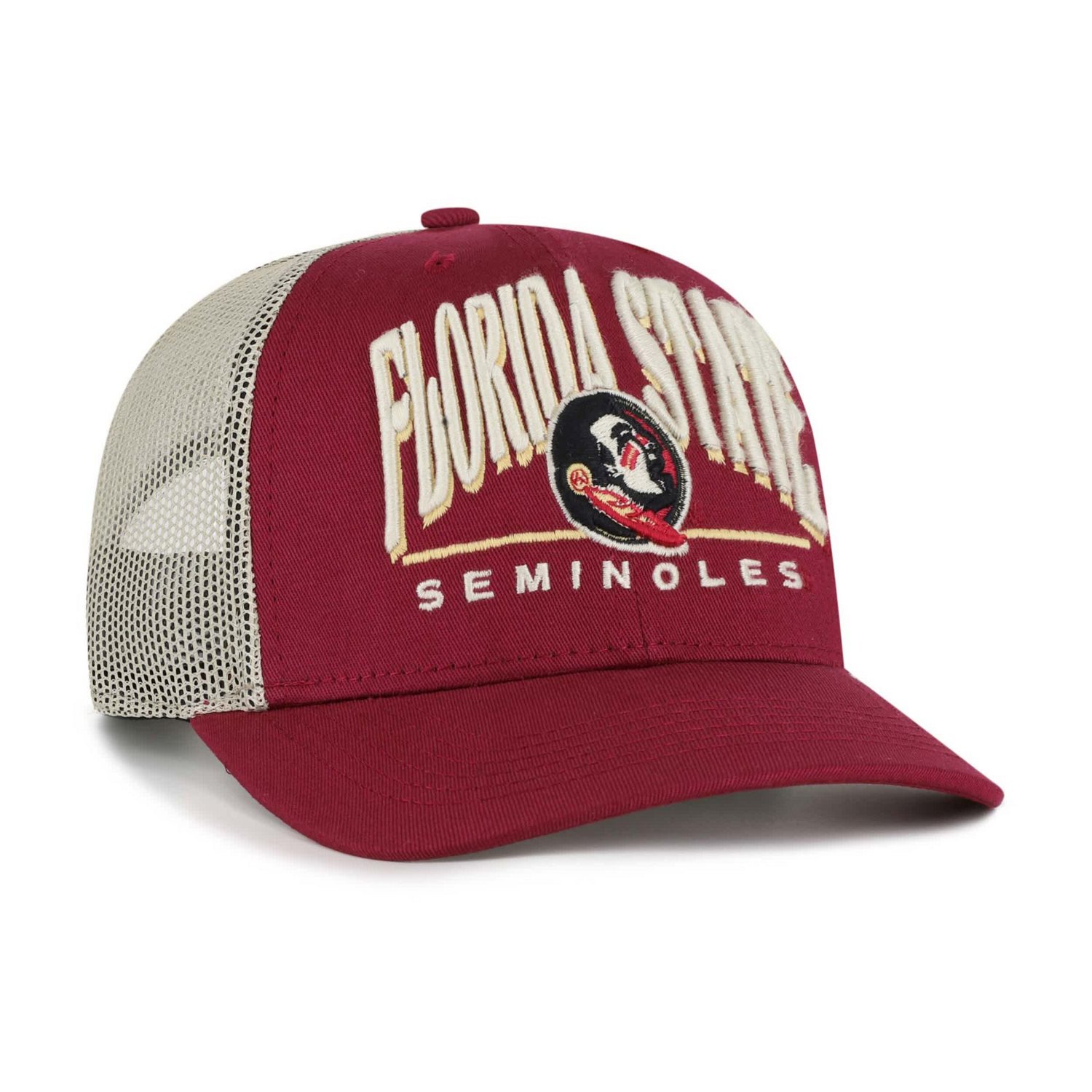 '47 Florida State Seminoles Arid Adjustable Trucker Hat - view number 2