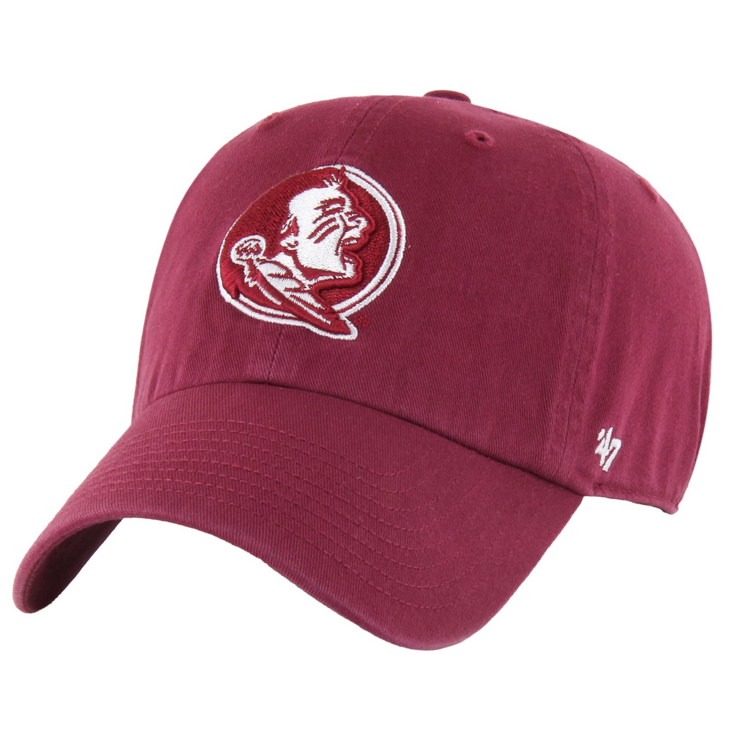 47 Florida State Seminoles Clean Up Adjustable Hat