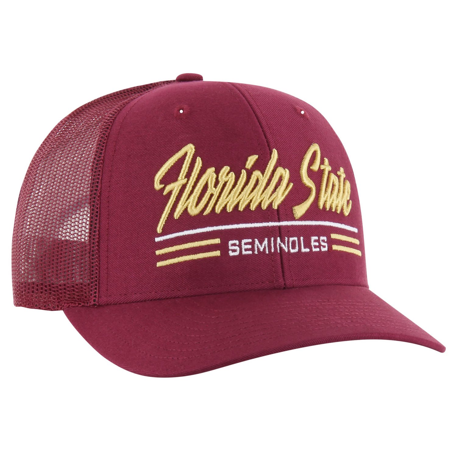 '47 Florida State Seminoles Garner Trucker Adjustable Hat - view number 2