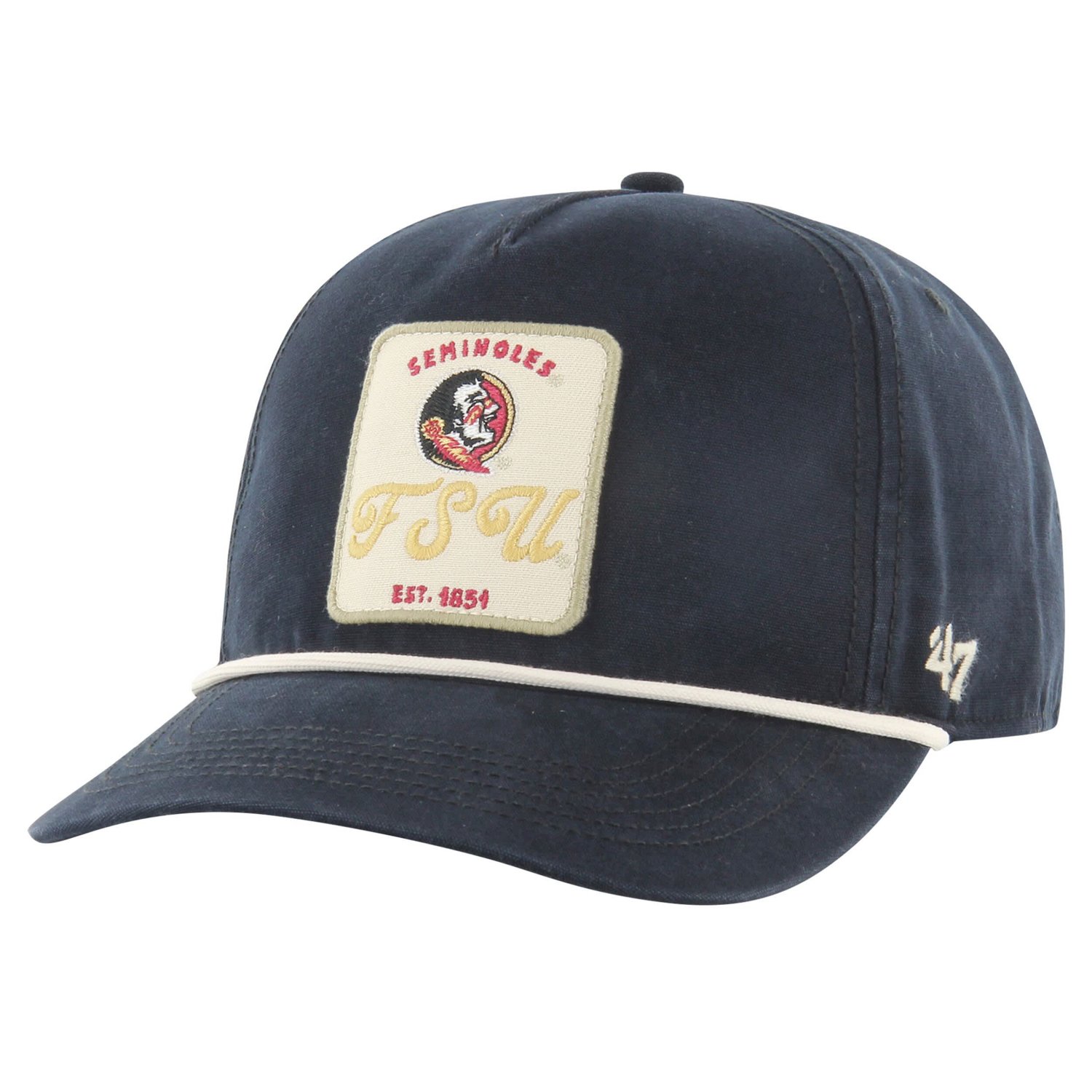 '47 Florida State Seminoles Pitstop Hitch Rope Adjustable Hat