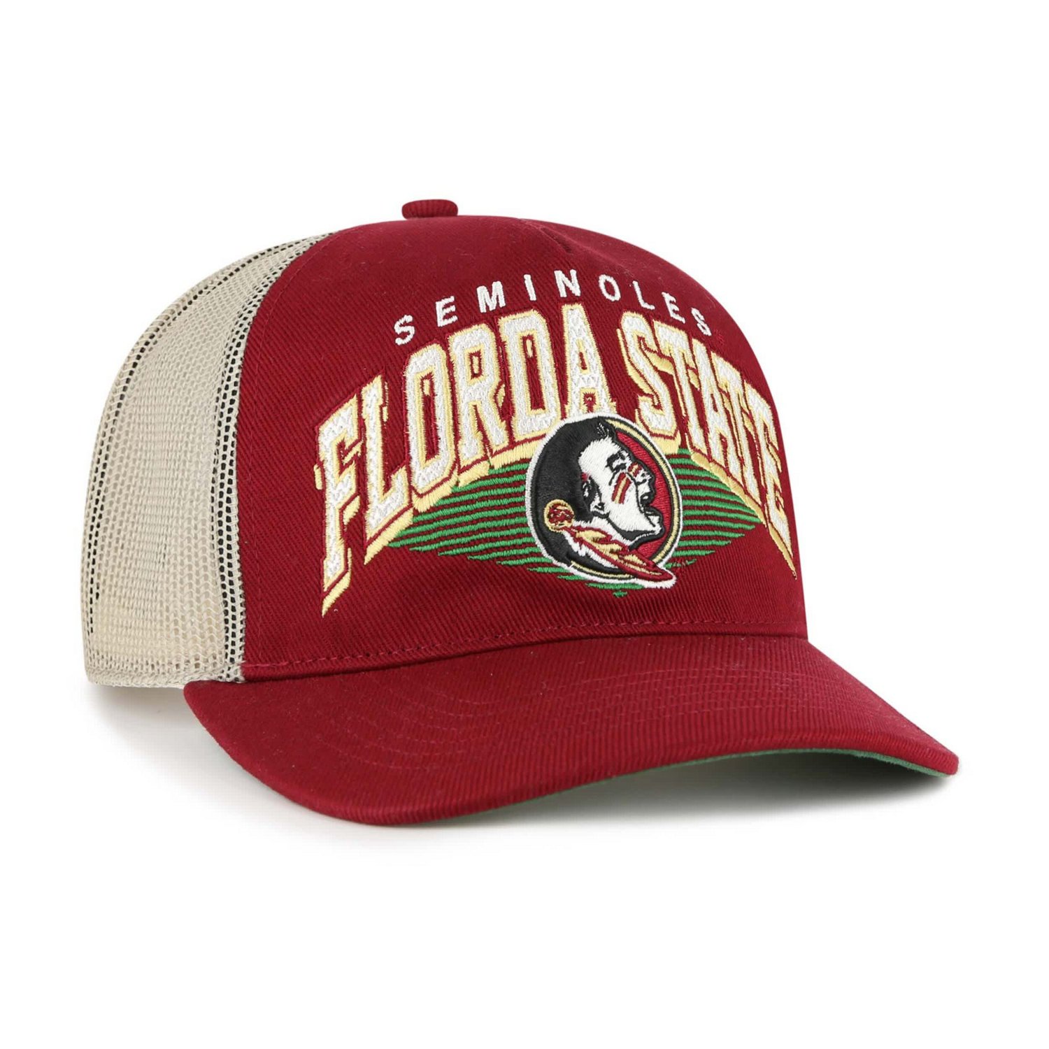 '47 Florida State Seminoles Pomona Mesh Hitch Adjustable Trucker Hat - view number 2