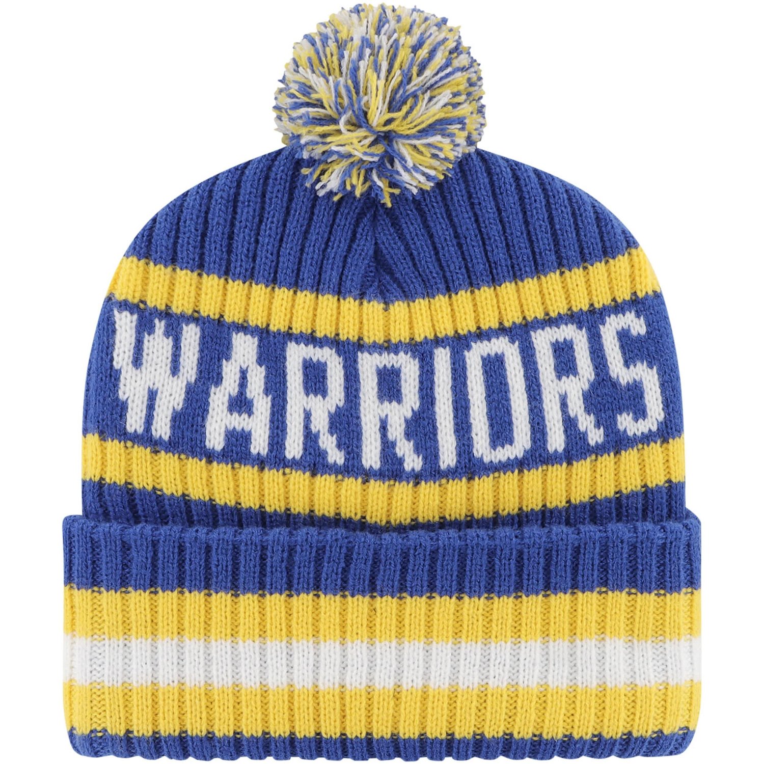 '47 Golden State Warriors Bering Cuffed Knit Hat with Pom                                                                        - view number 2