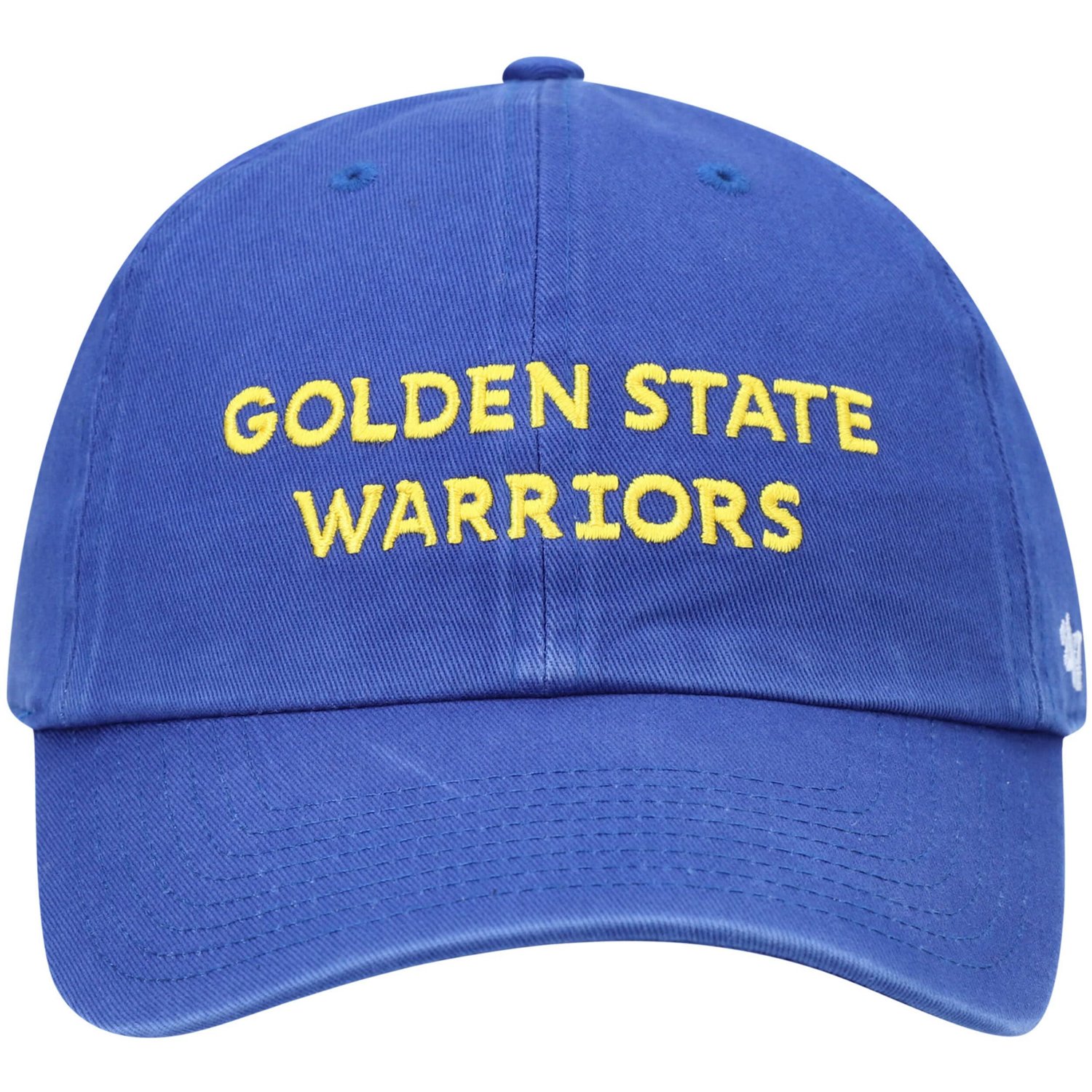 '47 Golden State Warriors Clean Up Wordmark Adjustable Hat                                                                       - view number 2