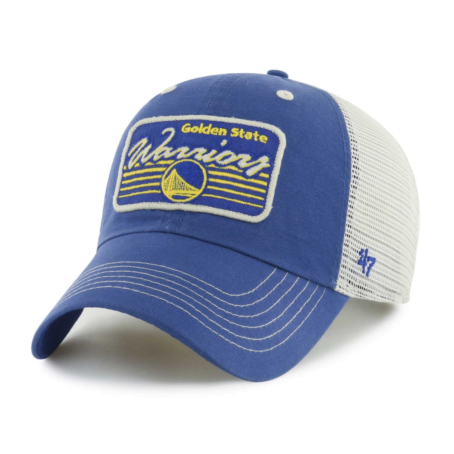 '47 Golden State Warriors Five Point Patch Clean Up Adjustable Hat