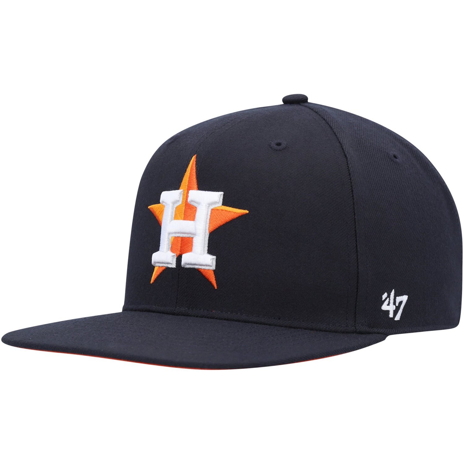 '47 Houston Astros 2017 World Series Sure Shot Captain Snapback Hat