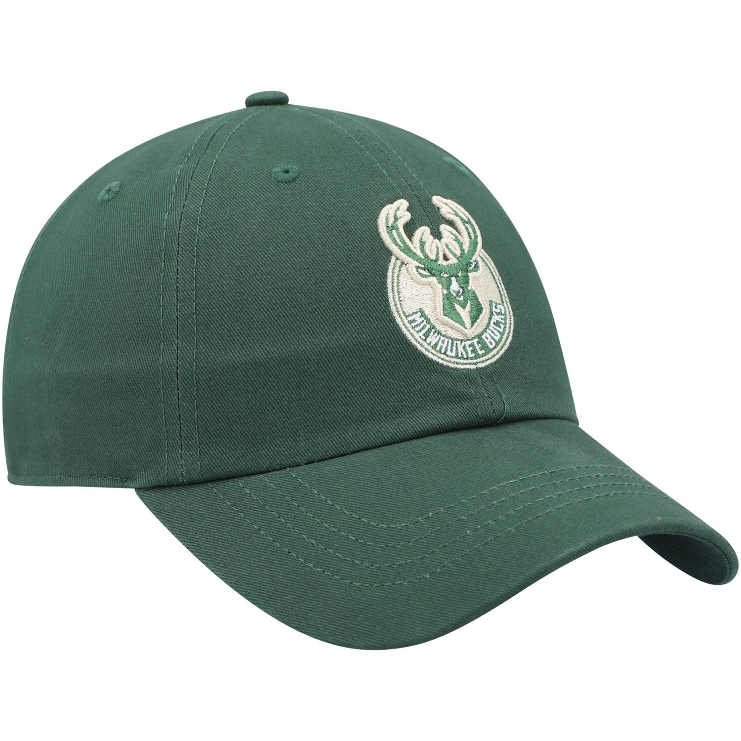 '47 Hunter Milwaukee Bucks Miata Clean Up Logo Adjustable Hat