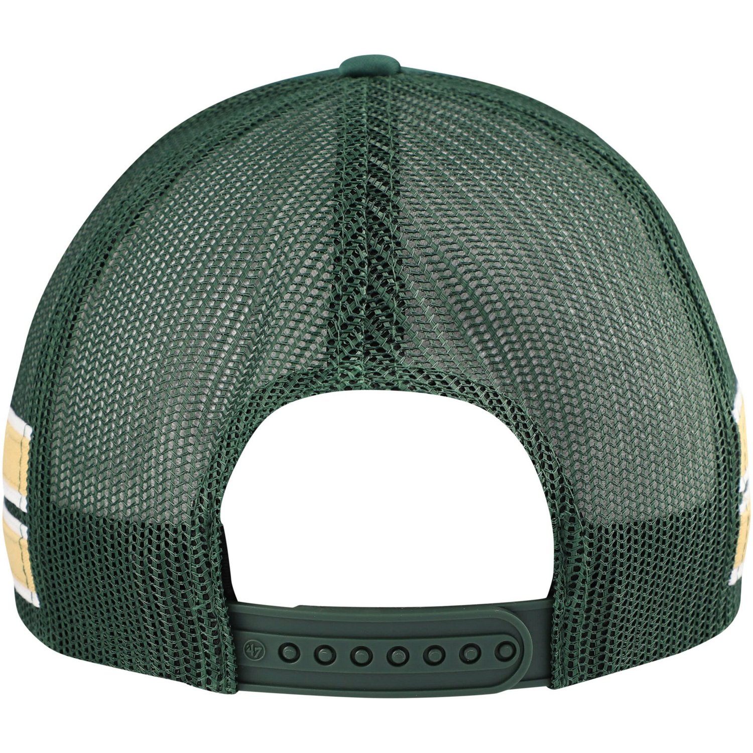 '47 Hunter Milwaukee Bucks Sidebrand Stripes Trucker Adjustable Hat - view number 4