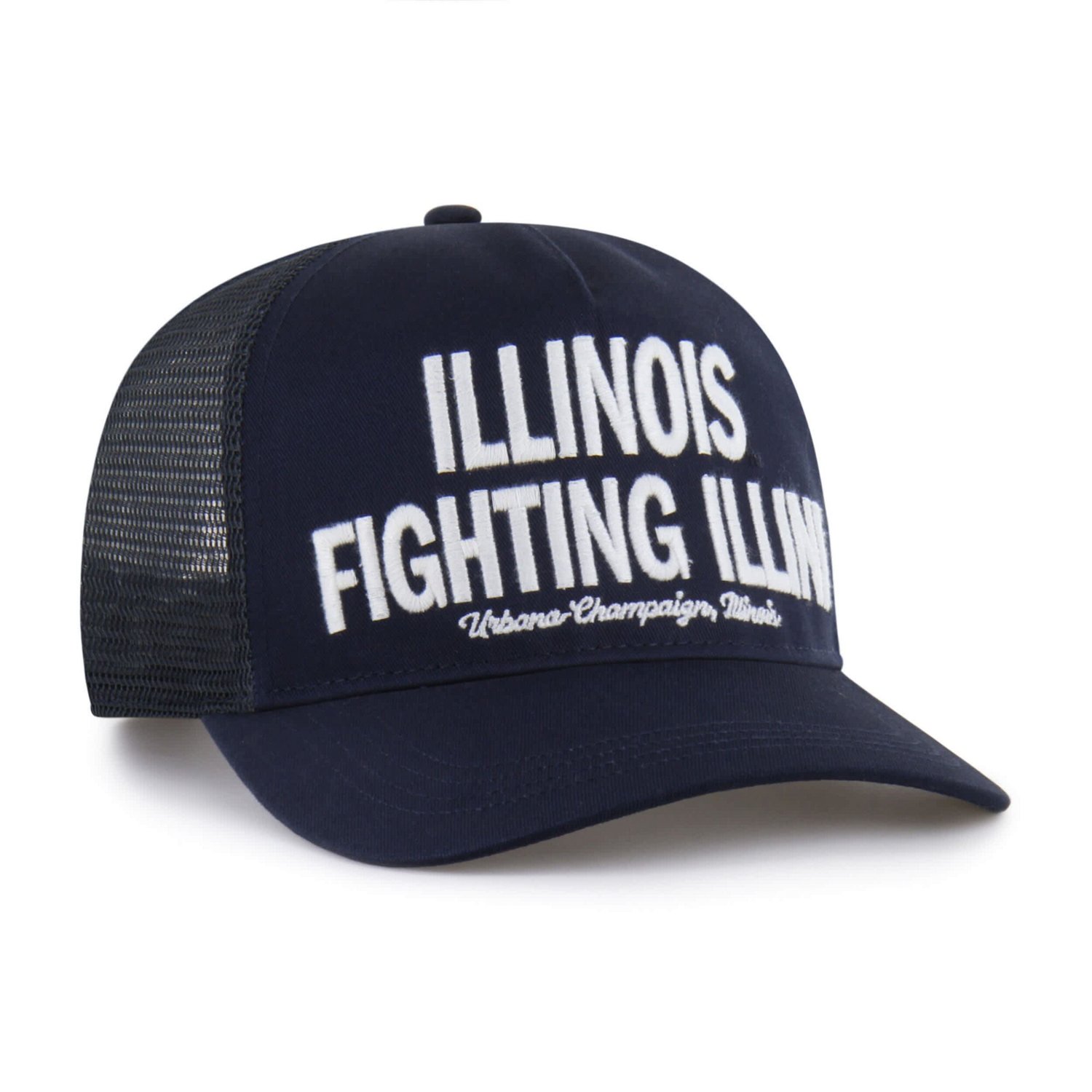 '47 Illinois Fighting Illini Contemporary Hitch Trucker Adjustable Hat - view number 2