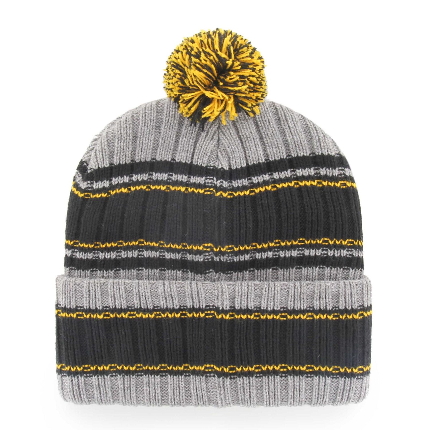 '47 Iowa Hawkeyes Rexford Cuffed Knit Hat with Pom