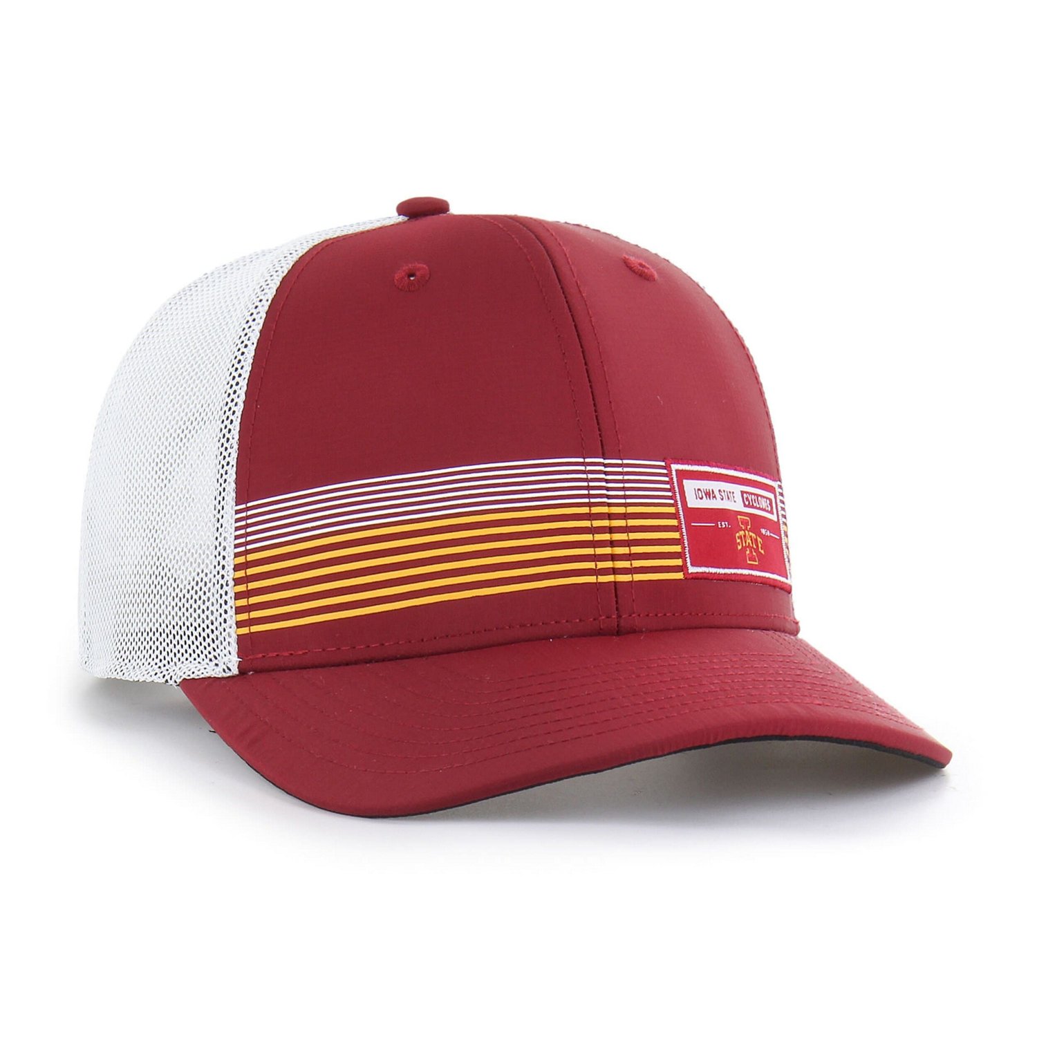 '47 Iowa State Cyclones Rangefinder brrr Trucker Adjustable Hat - view number 2