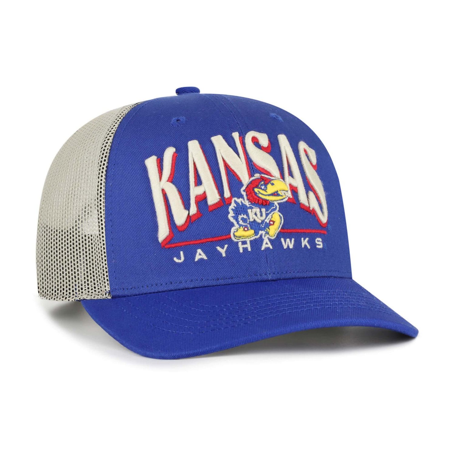 '47 Kansas Jayhawks Arid Adjustable Trucker Hat - view number 2