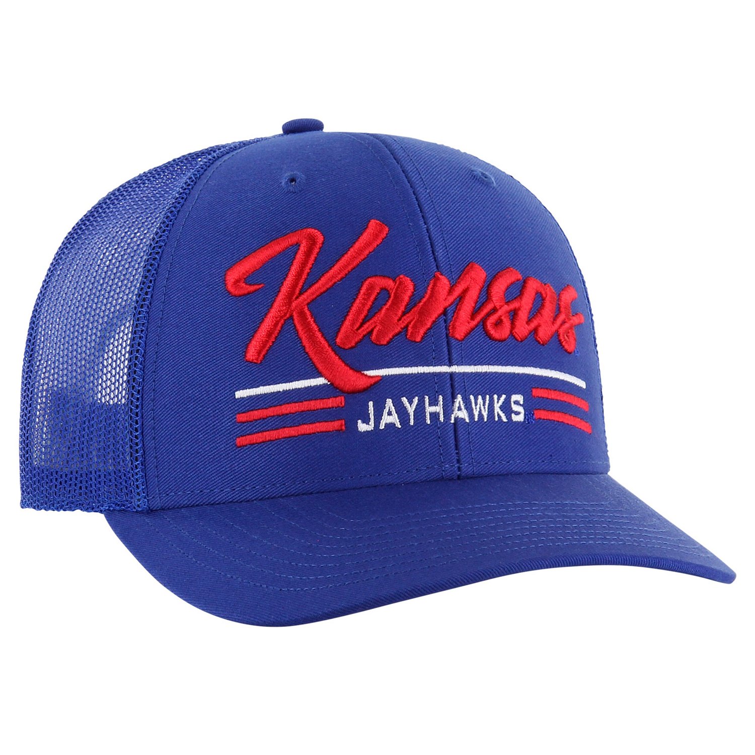 '47 Kansas Jayhawks Garner Trucker Adjustable Hat - view number 2