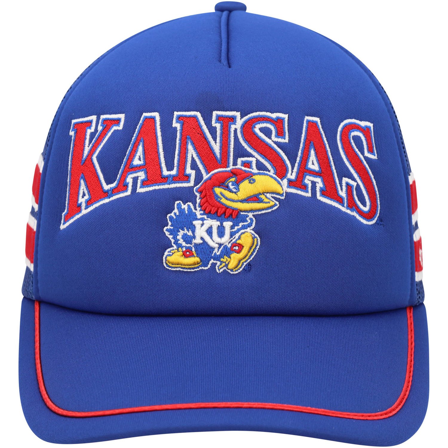 '47 Kansas Jayhawks Sideband Trucker Adjustable Hat - view number 2