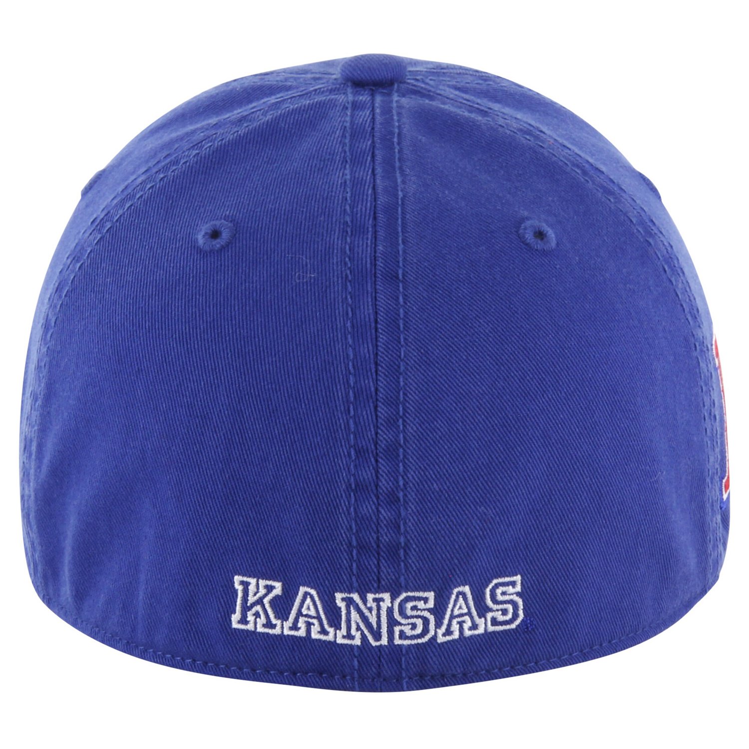 '47 Kansas Jayhawks Vintage Sure Shot Franchise Fitted Hat - view number 3