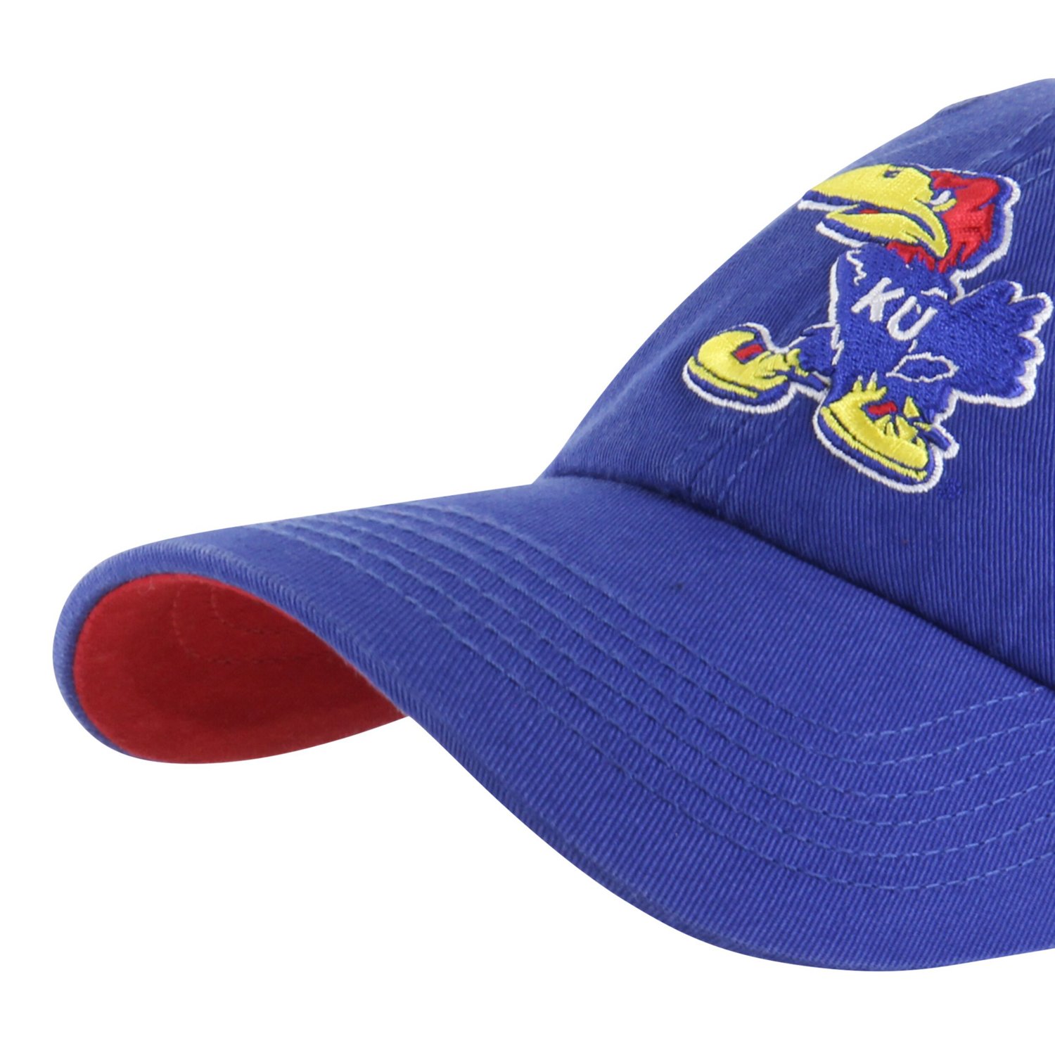 '47 Kansas Jayhawks Vintage Sure Shot Franchise Fitted Hat - view number 4