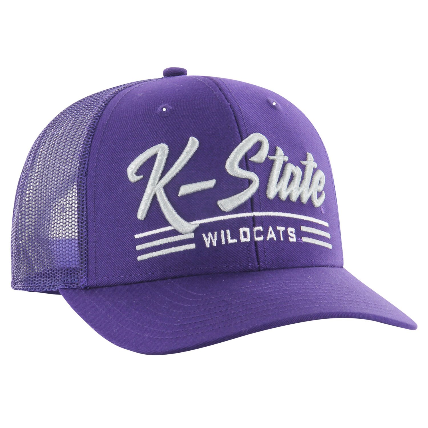 '47 Kansas State Wildcats Garner Trucker Adjustable Hat                                                                          - view number 2