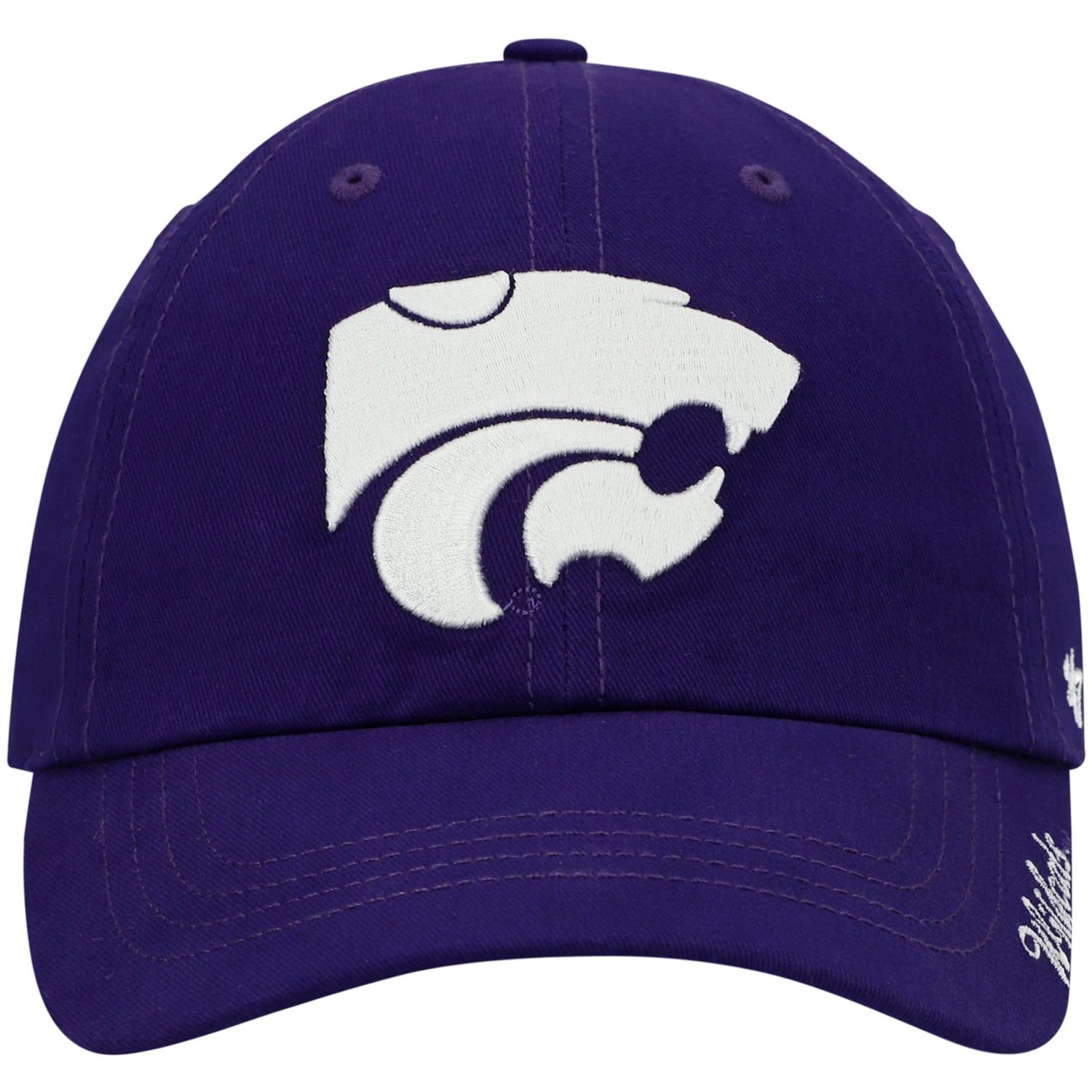 '47 Kansas State Wildcats Miata Clean Up Logo Adjustable Hat - view number 2