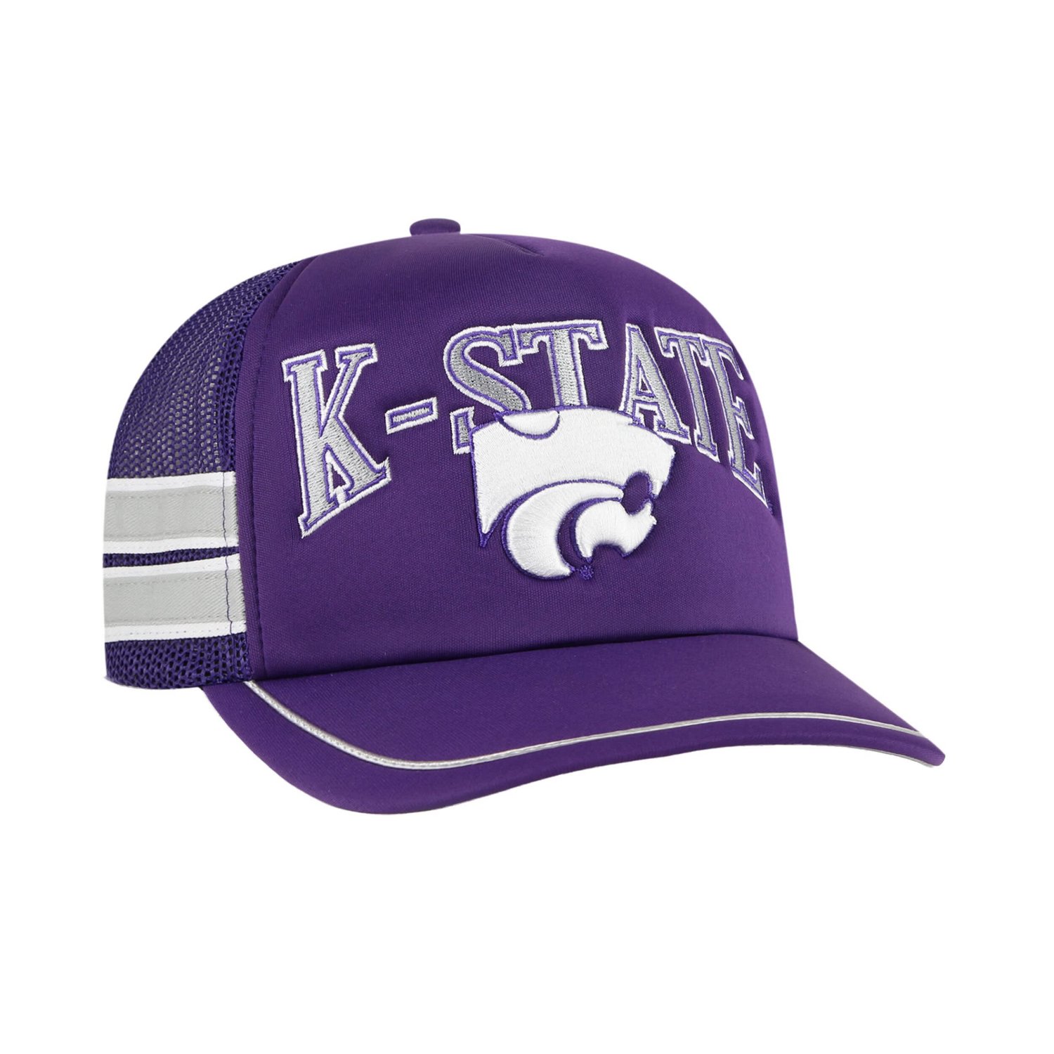 '47 Kansas State Wildcats Sideband Trucker Adjustable Hat - view number 2