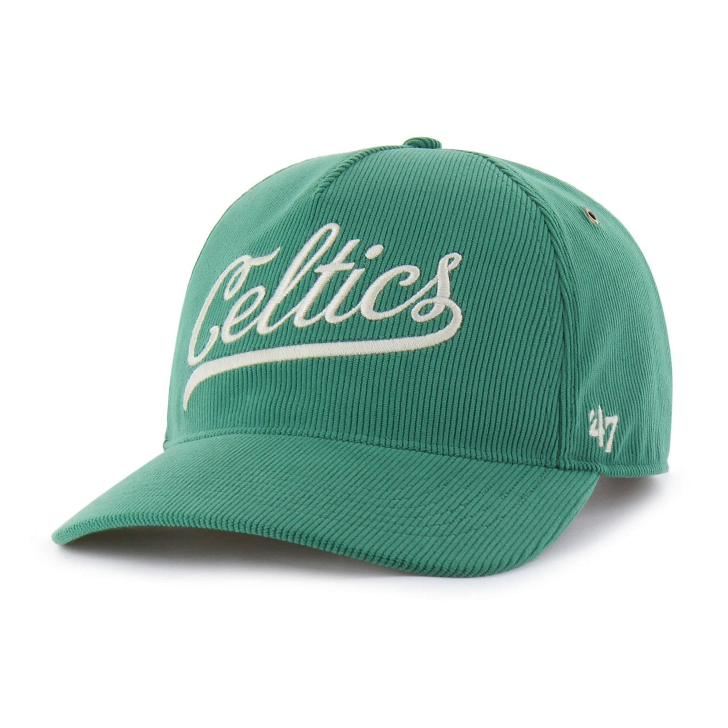 '47 Kelly Boston Celtics Golden Age Relaxed Corduroy Hitch Adjustable Hat - view number 2