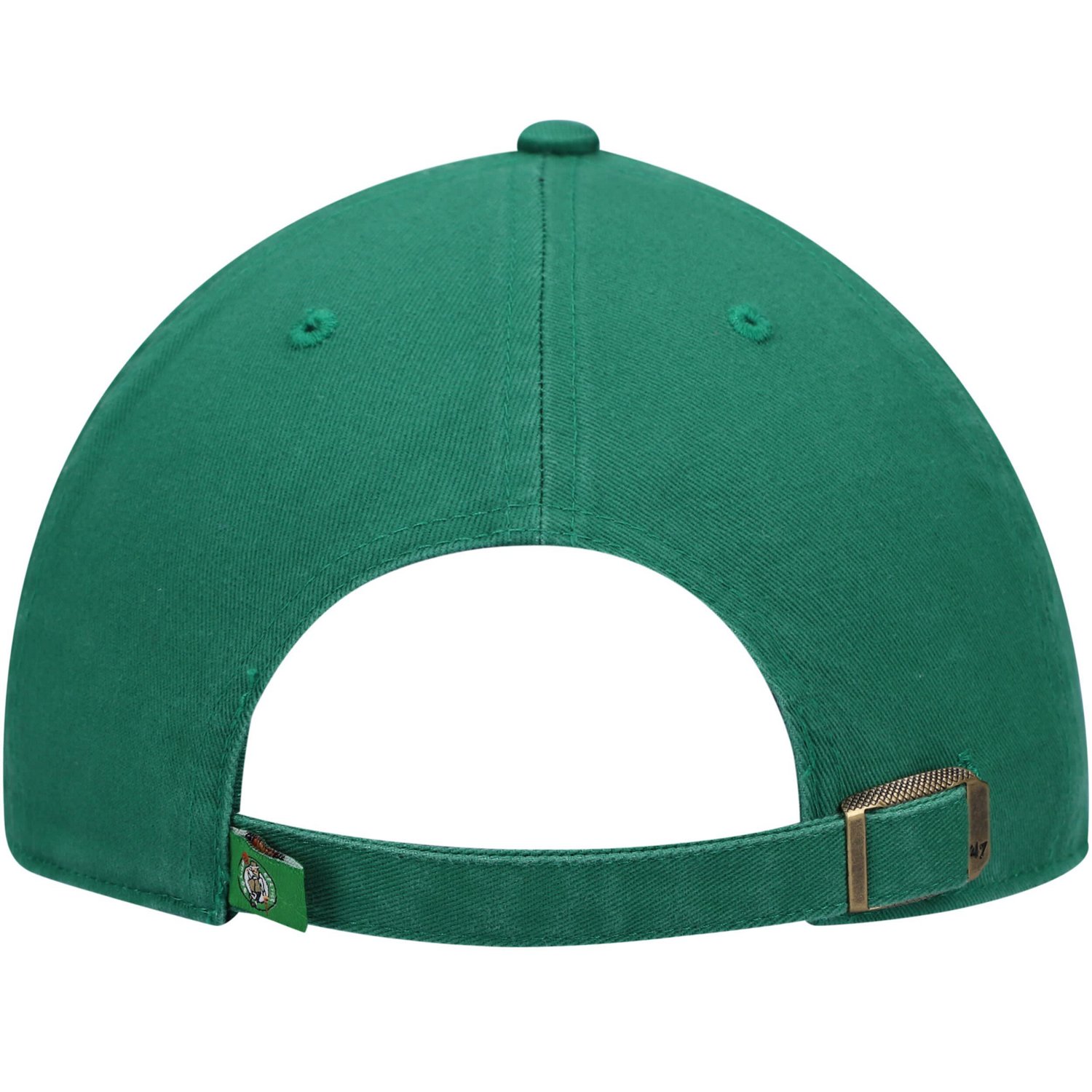 '47 Kelly Boston Celtics Logo Clean Up Adjustable Hat                                                                            - view number 4