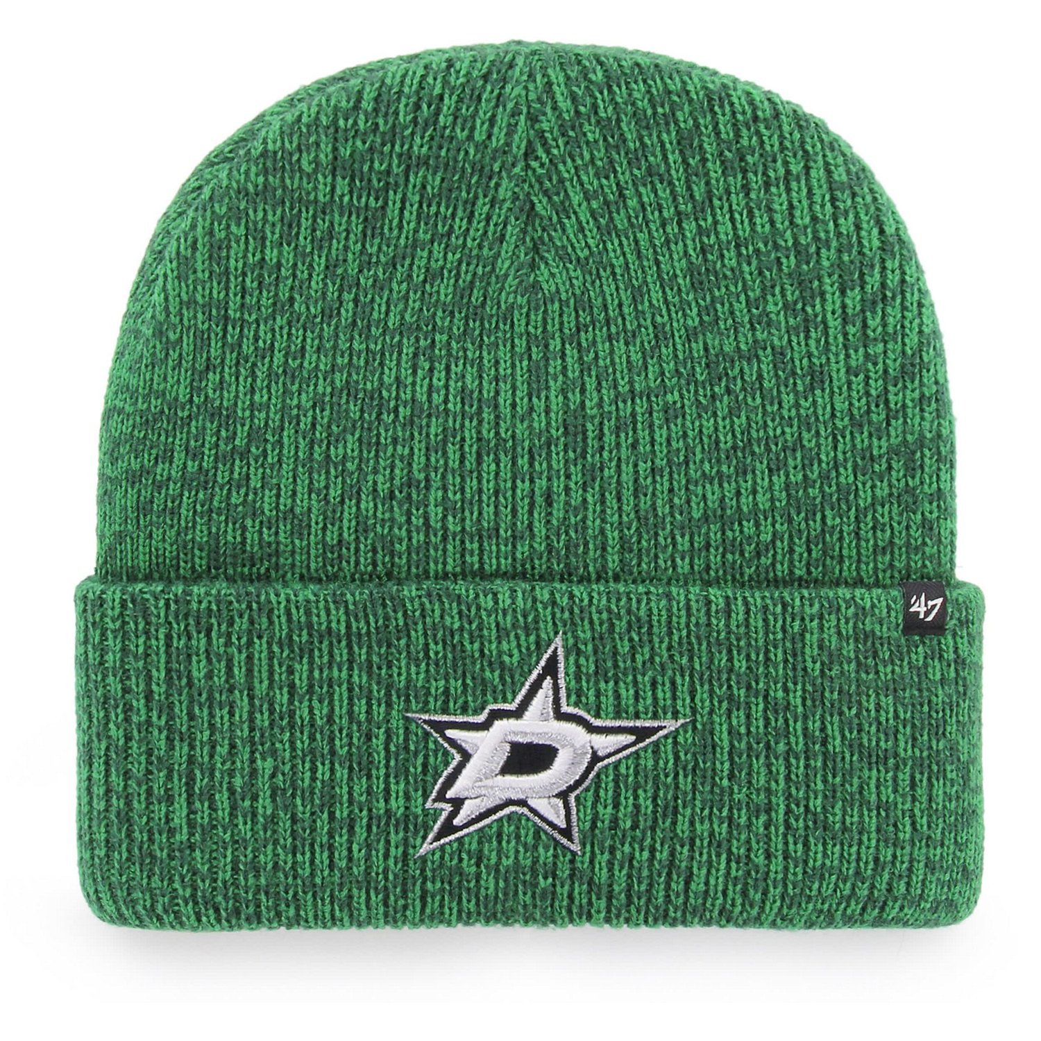 '47 Kelly Dallas Stars Brain Freeze Cuffed Knit Hat