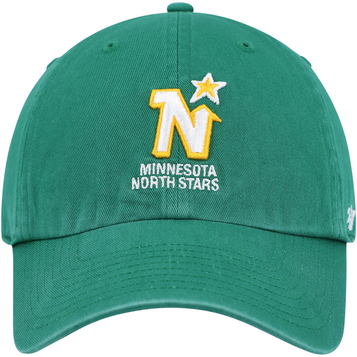 '47 Kelly Minnesota North Stars Clean Up Adjustable Hat