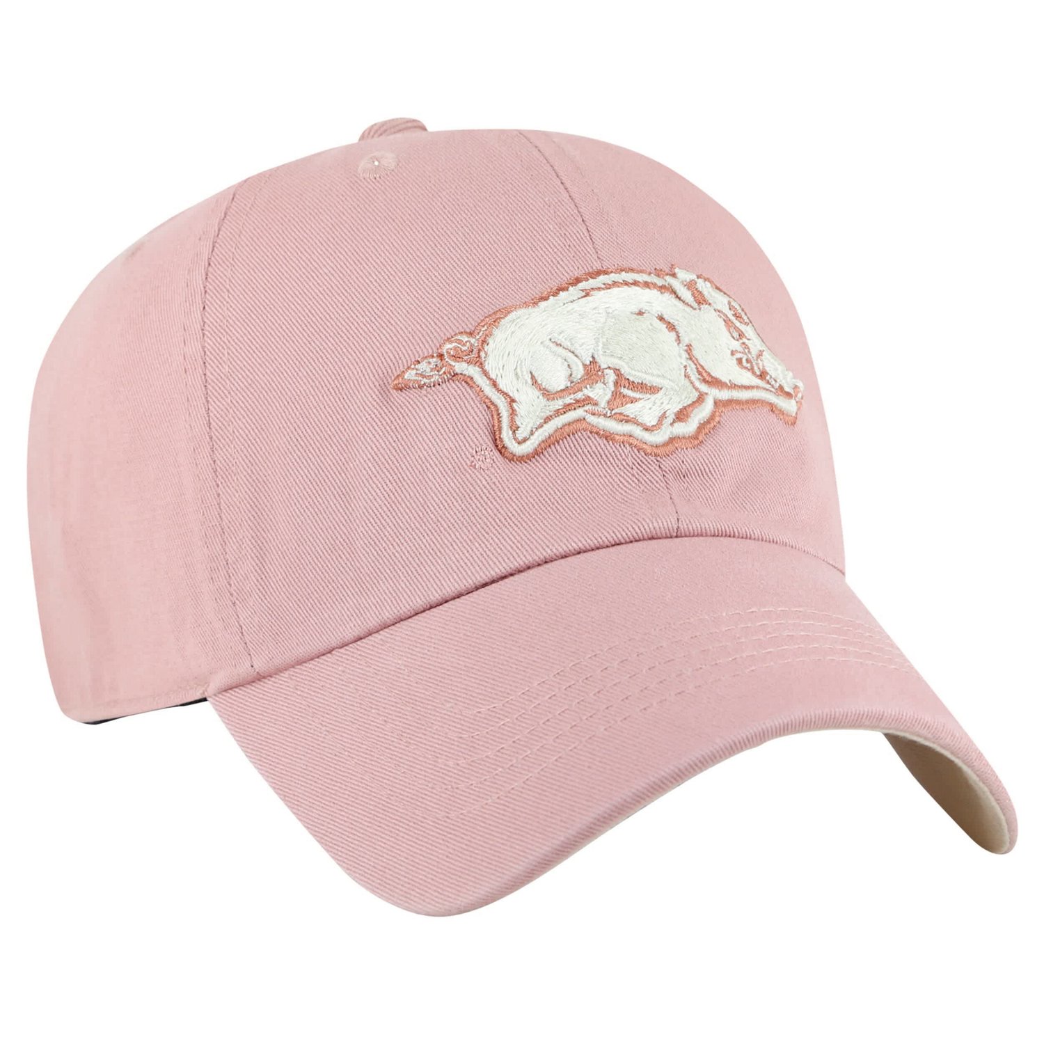'47 Light Arkansas Razorbacks Dusty Miata Clean Up Adjustable Hat