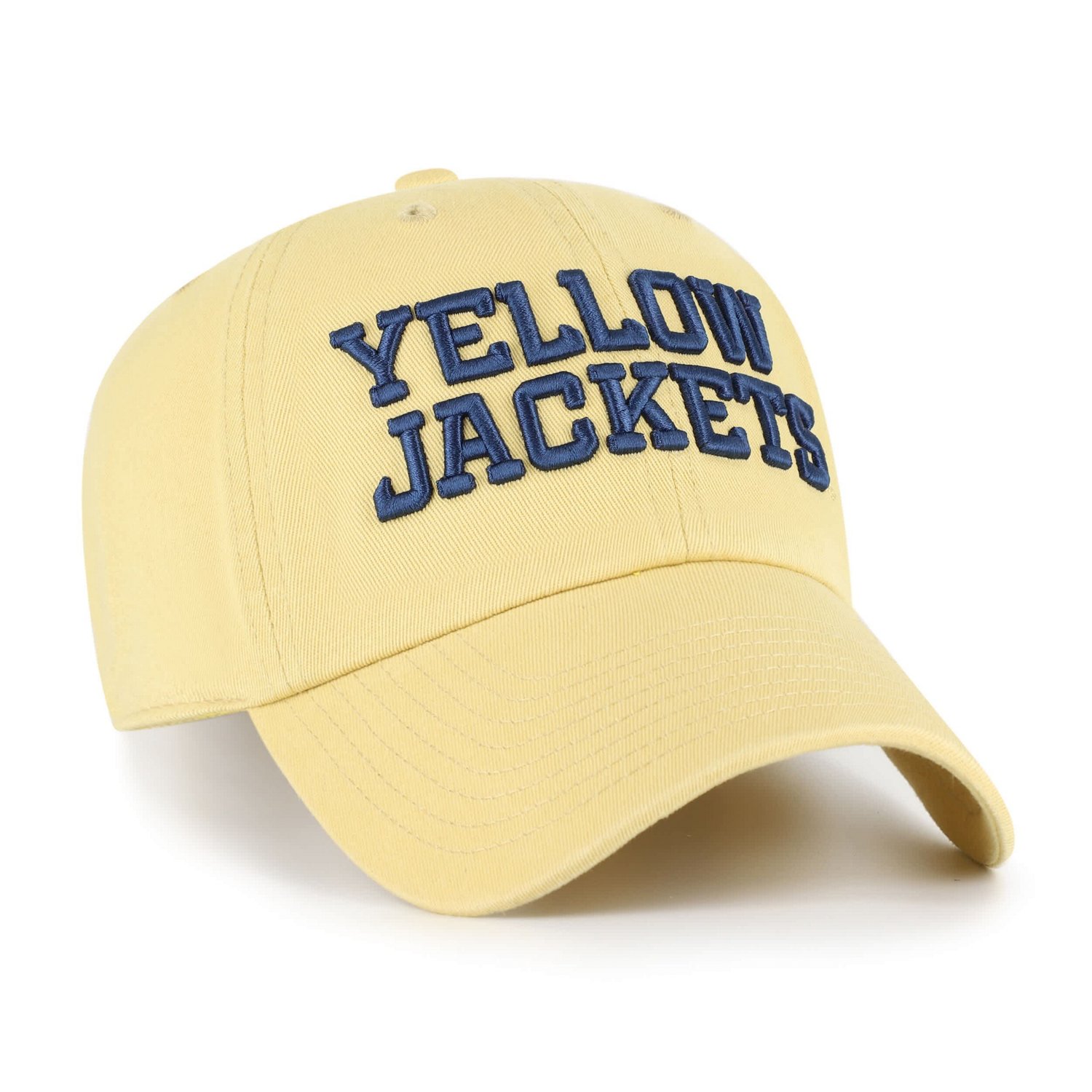 '47 Light Georgia Tech Yellow Jackets Clean Up Adjustable Hat - view number 2