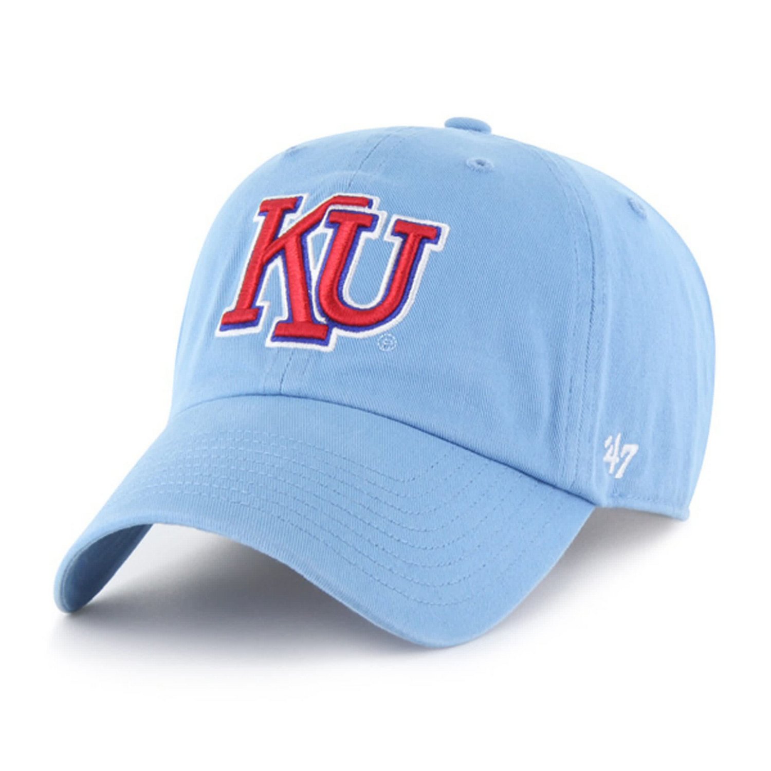 '47 Light Kansas Jayhawks Vault Clean Up Adjustable Hat