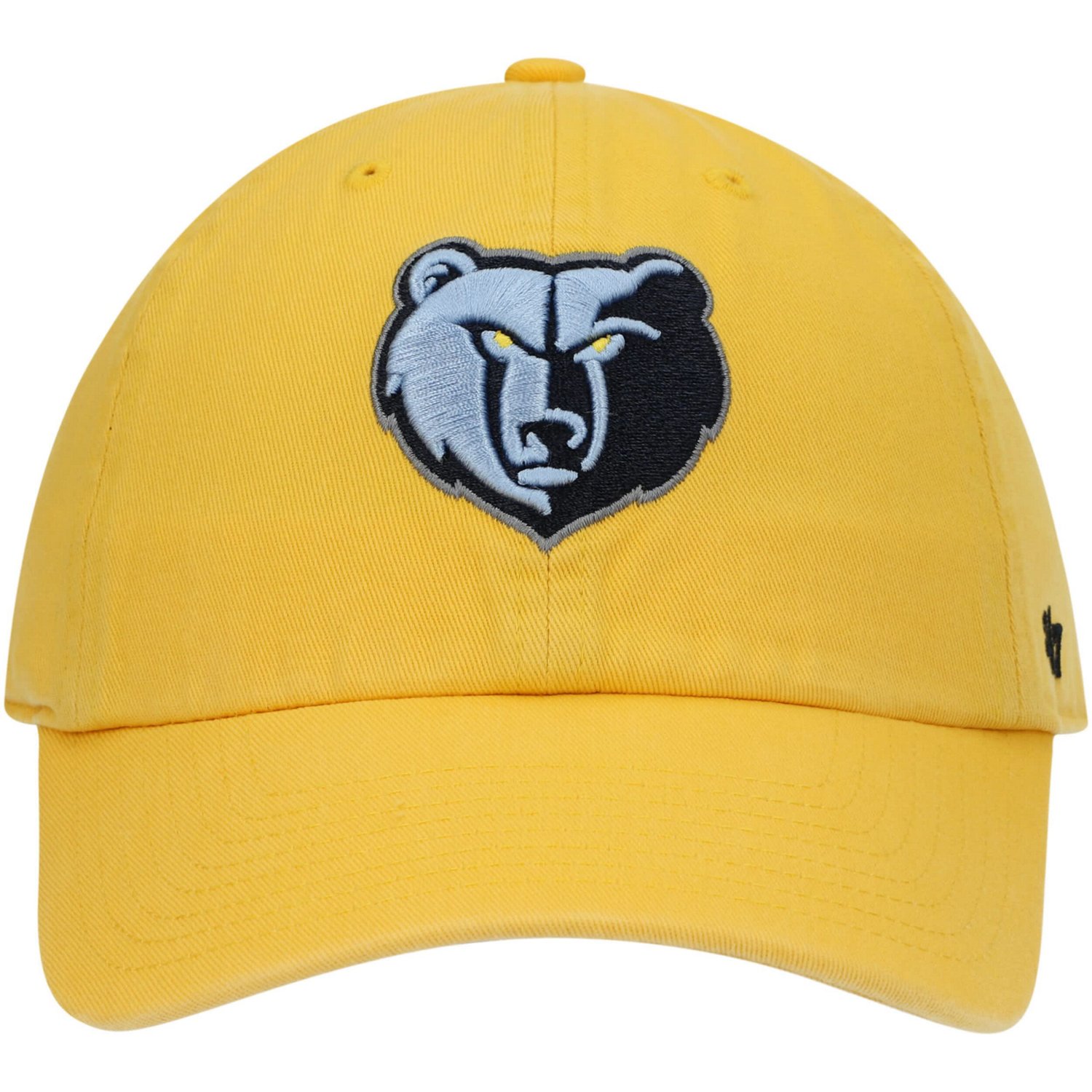 '47 Light Memphis Grizzlies Team Clean Up Adjustable Hat - view number 2