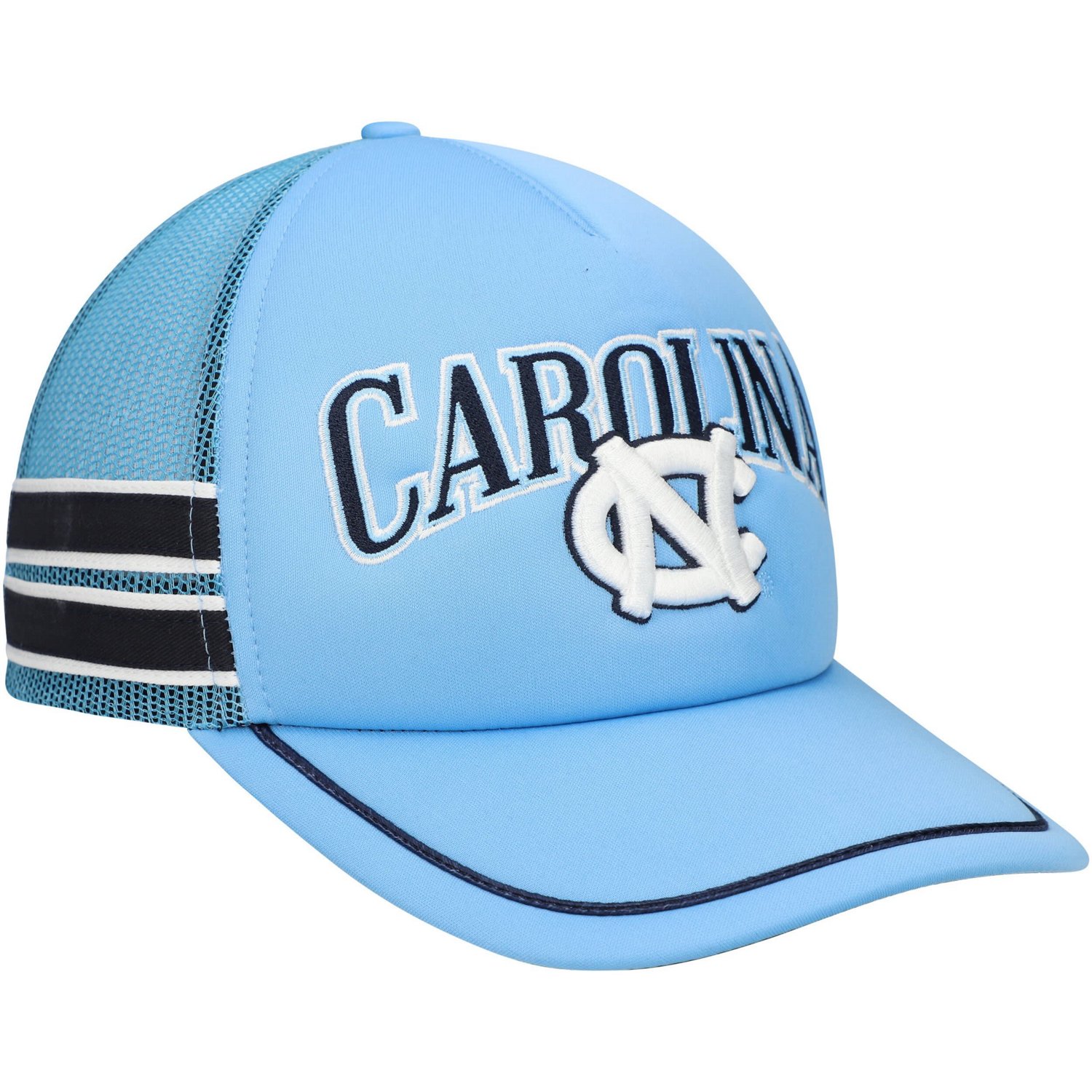 '47 Light North Carolina Tar Heels Sideband Trucker Adjustable Hat - view number 3