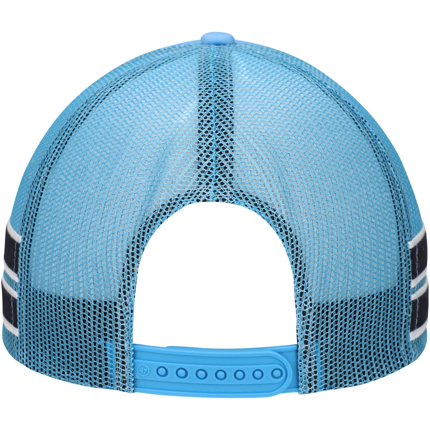 '47 Light North Carolina Tar Heels Sideband Trucker Adjustable Hat - view number 4