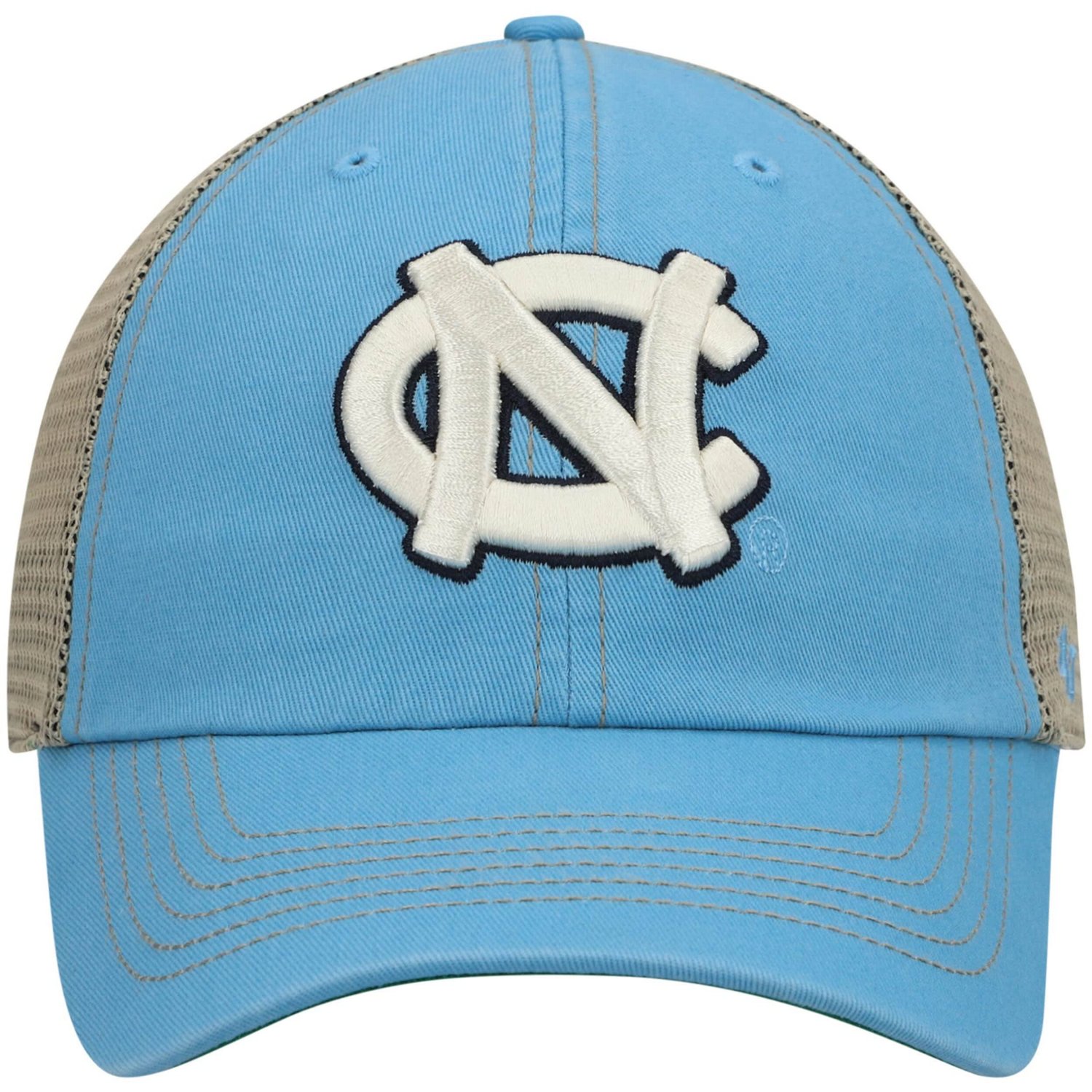 '47 Light North Carolina Tar Heels Trawler Trucker Snapback Hat