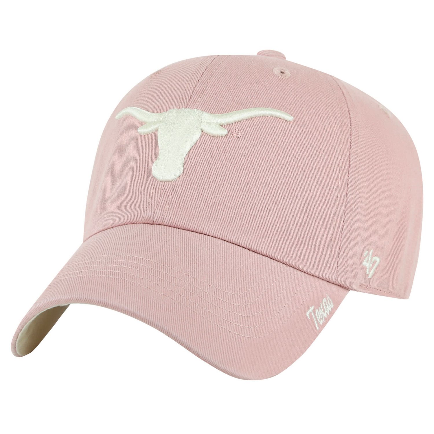 '47 Light Texas Longhorns Dusty Miata Clean Up Adjustable Hat