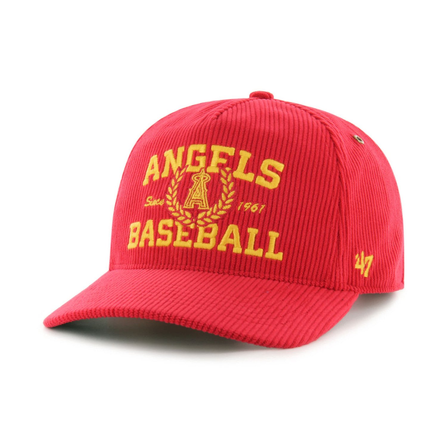 '47 Los Angeles Angels Laurus Corduroy Hitch Snapback Hat - view number 2