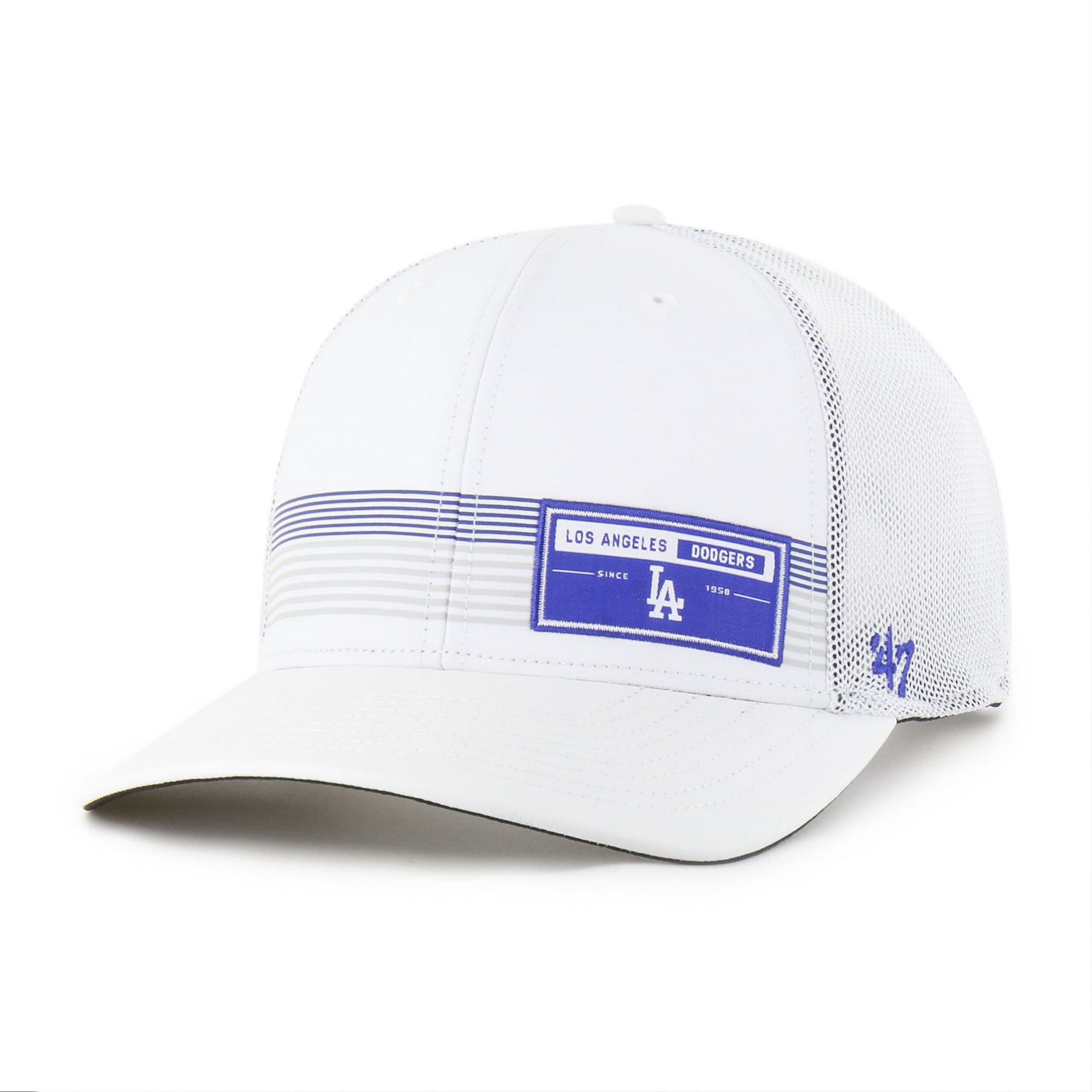 '47 Los Angeles Dodgers Rangefinder brrr Trucker Adjustable Hat