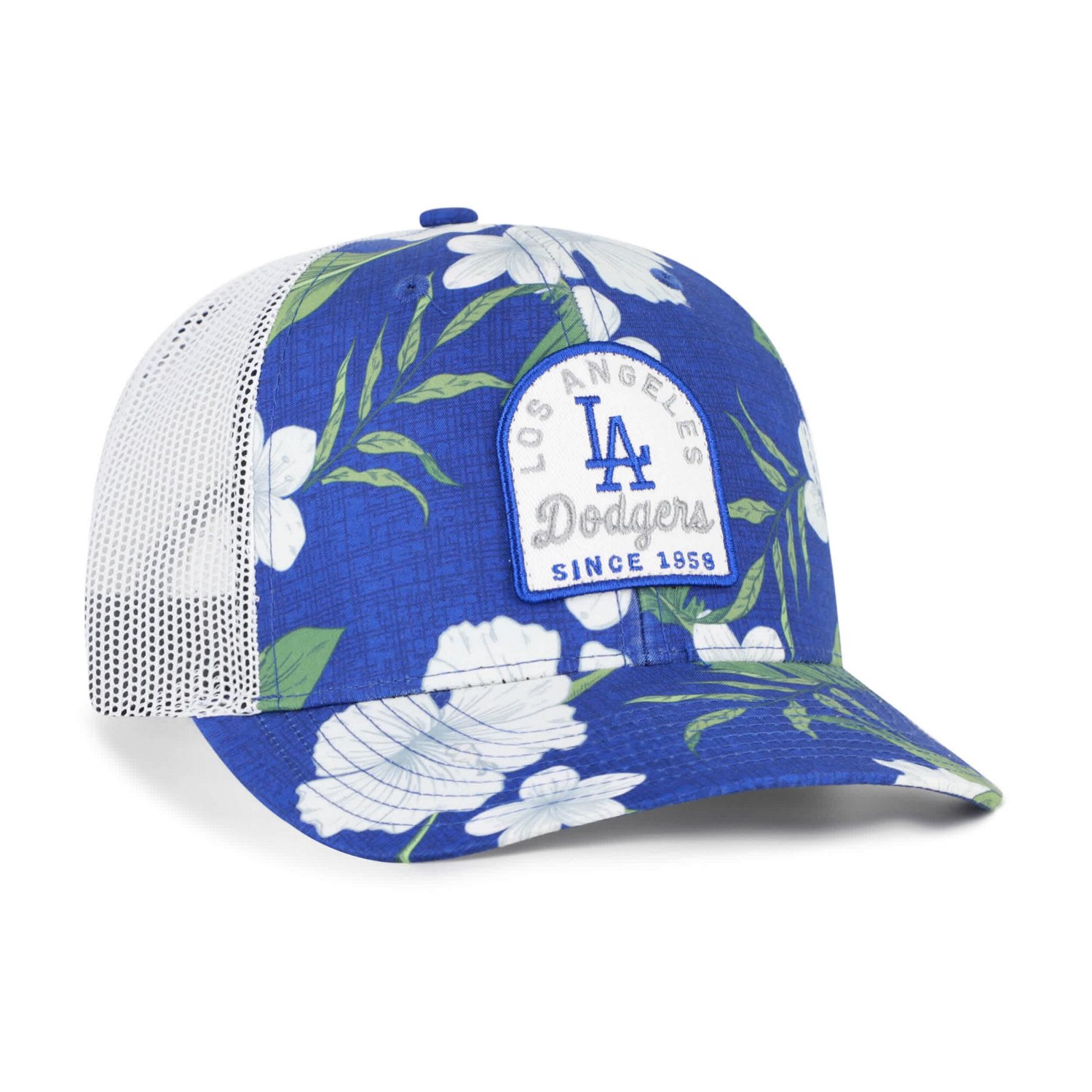 '47 Los Angeles Dodgers Tei Beachside Adjustable Trucker Hat - view number 2