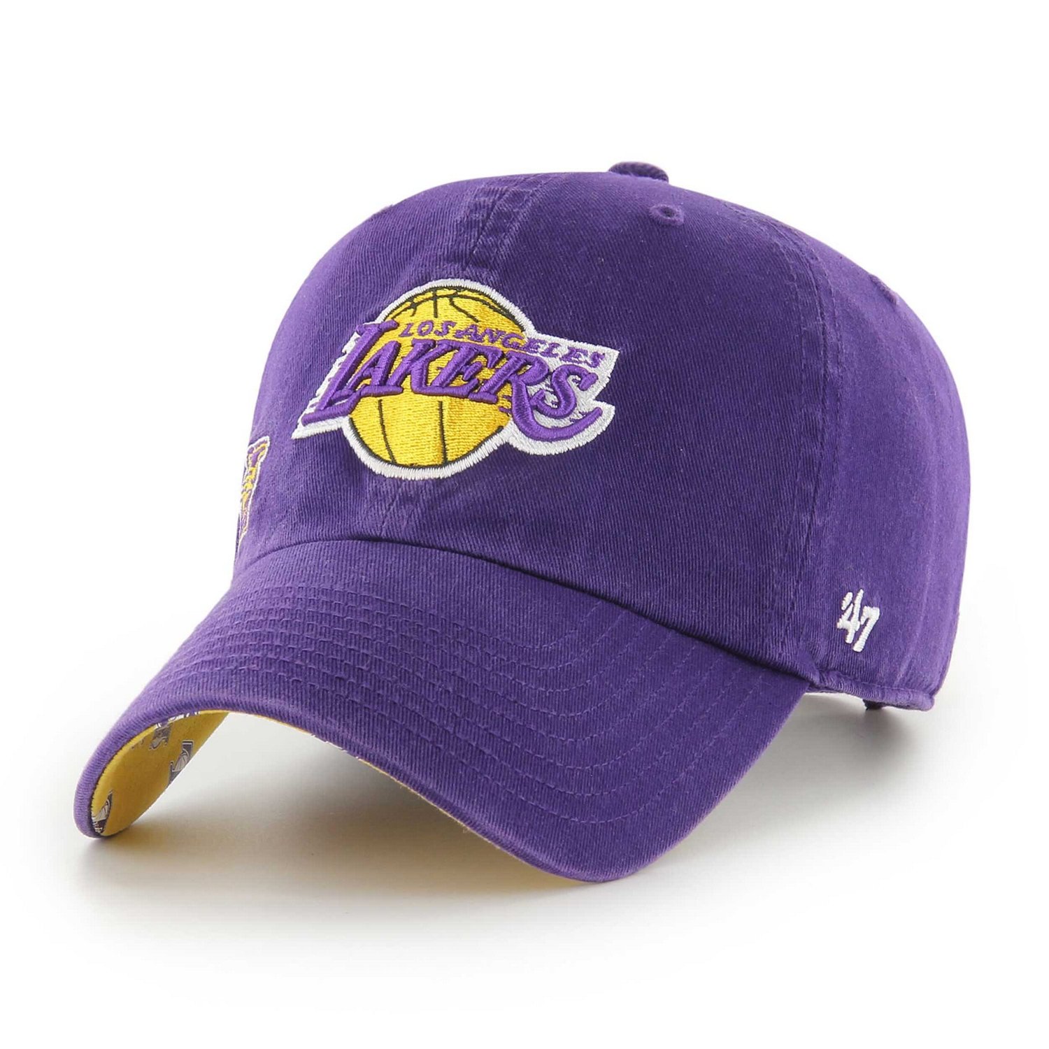 '47 Los Angeles Lakers Confetti Undervisor Clean Up Adjustable Hat - view number 2