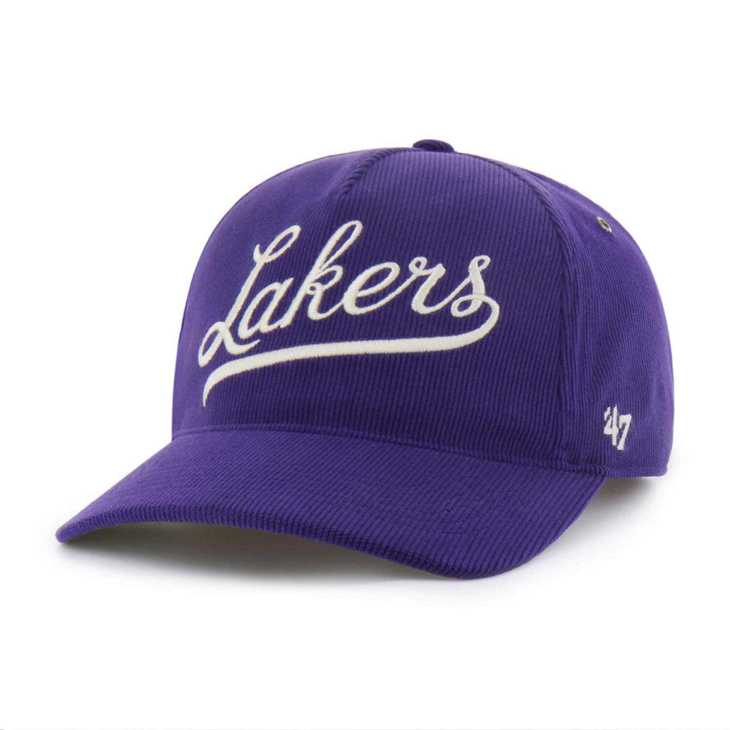 '47 Los Angeles Lakers Golden Age Relaxed Corduroy Hitch Adjustable Hat - view number 2