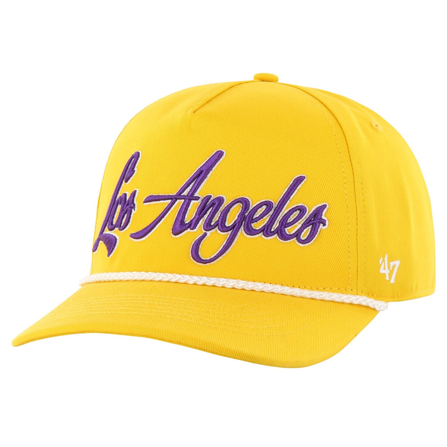 '47 Los Angeles Lakers Overhand Logo Hitch Adjustable Hat                                                                        - view number 2