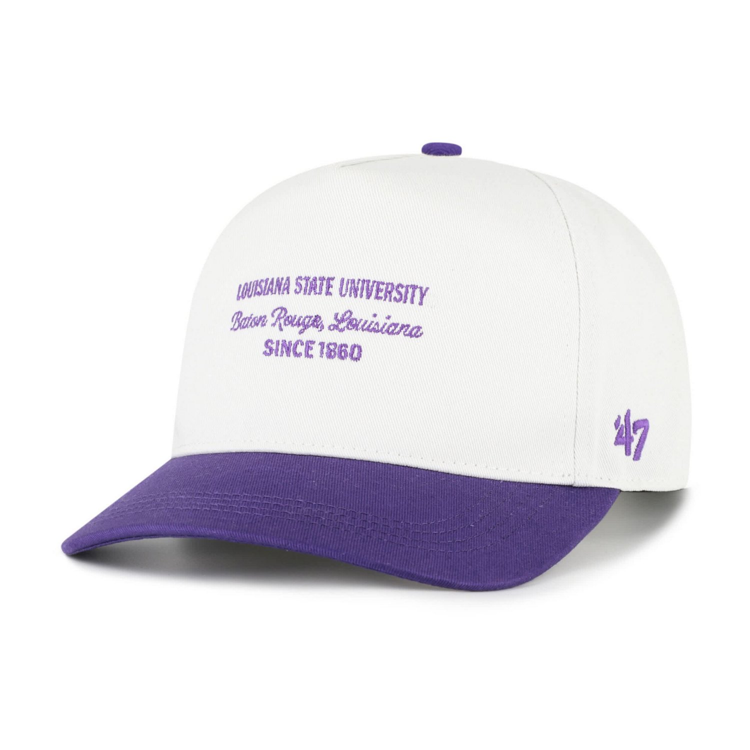 '47 LSU Tigers Contemporary Basics Two-Tone Hitch Adjustable Hat
