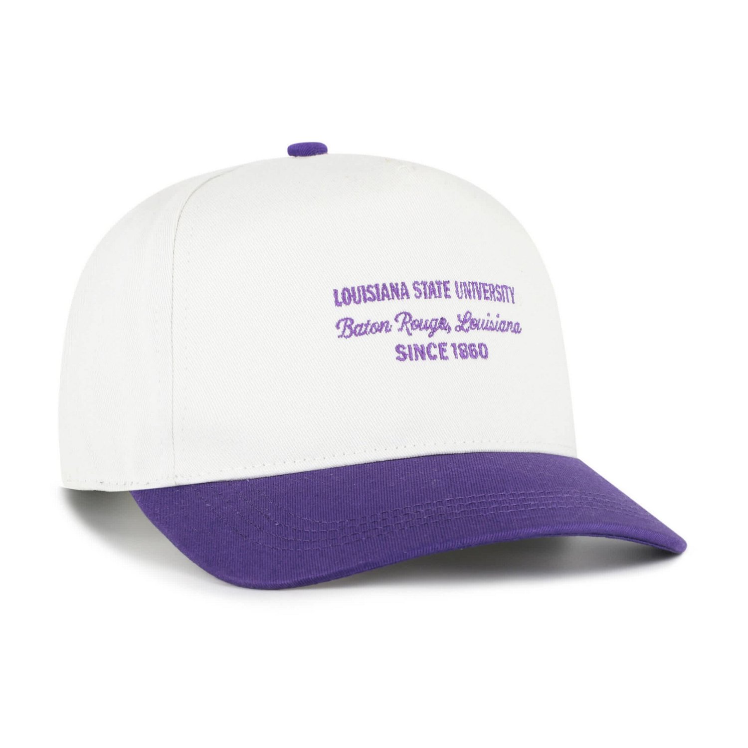 '47 LSU Tigers Contemporary Basics Two-Tone Hitch Adjustable Hat - view number 2