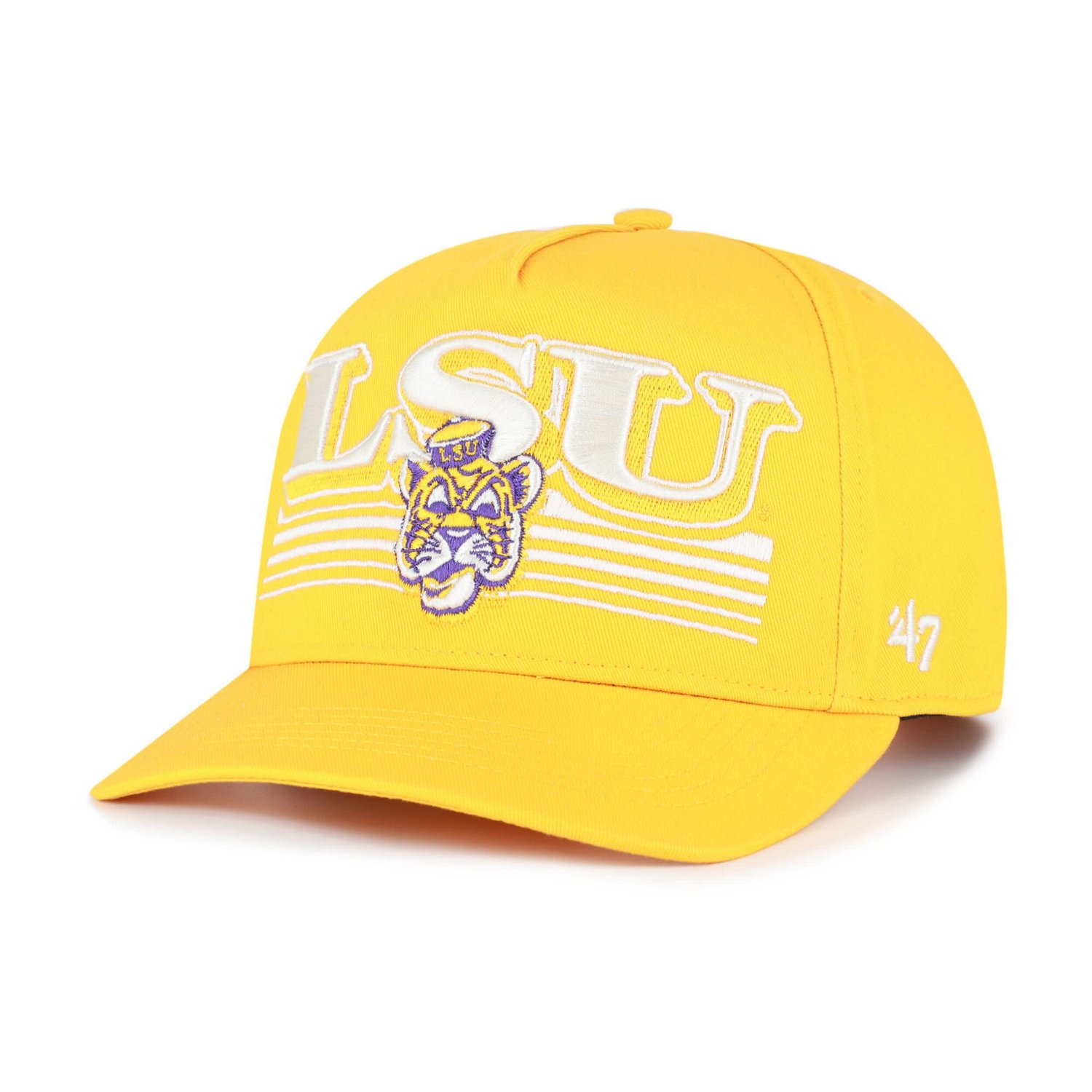 '47 LSU Tigers Script Fade Hitch Adjustable Hat