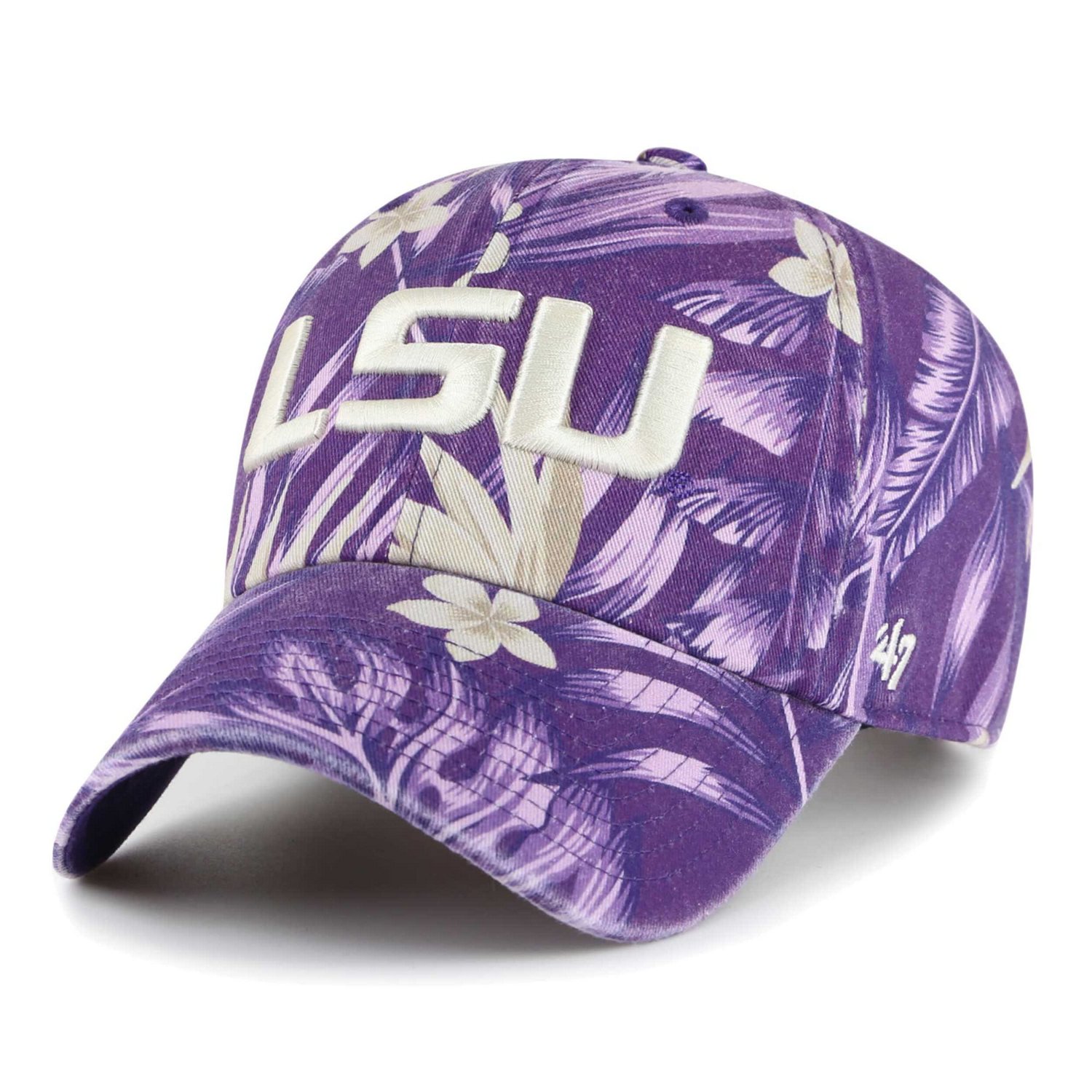 '47 LSU Tigers Tropicalia Clean Up Adjustable Hat