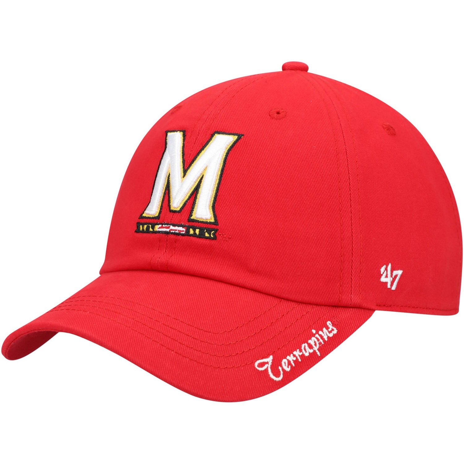 '47 Maryland Terrapins Miata Clean Up Logo Adjustable Hat