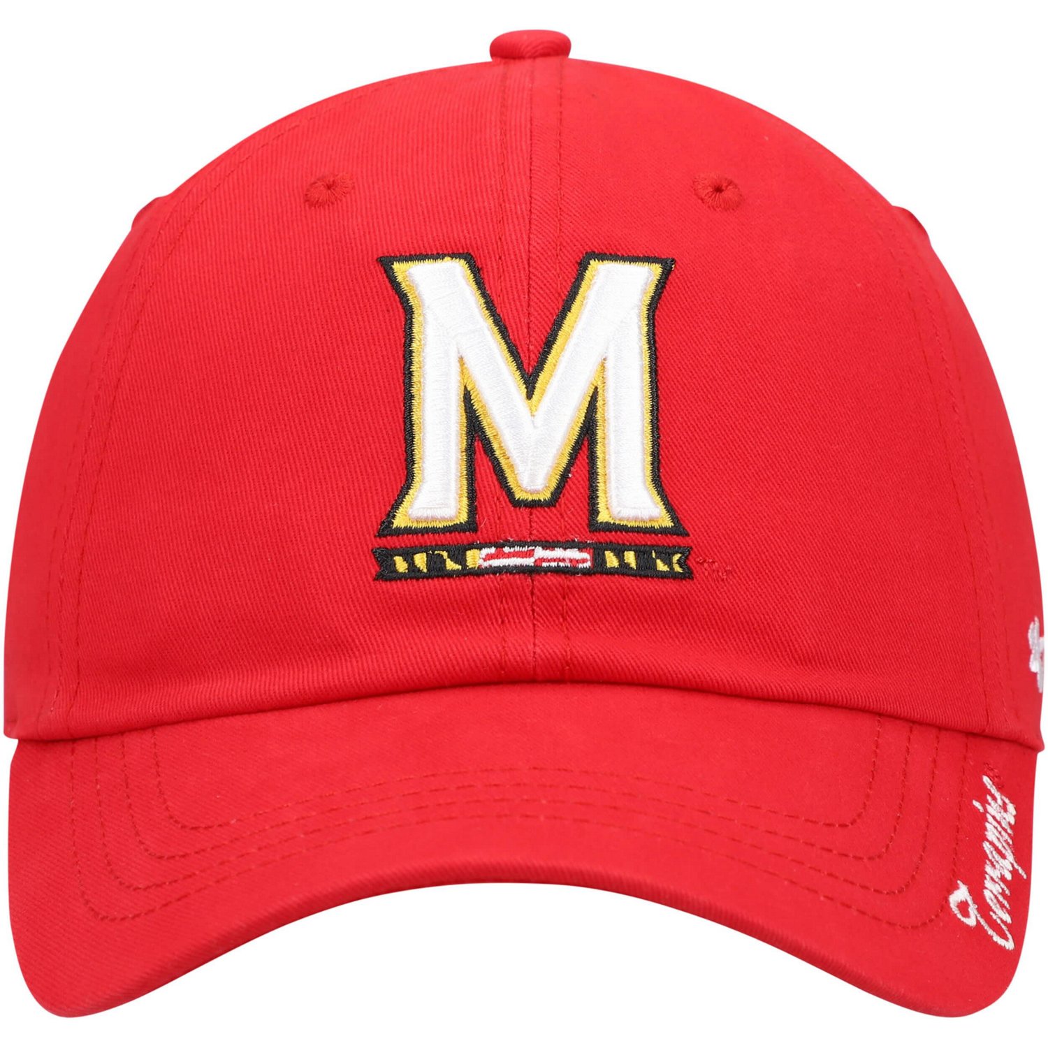 '47 Maryland Terrapins Miata Clean Up Logo Adjustable Hat - view number 2