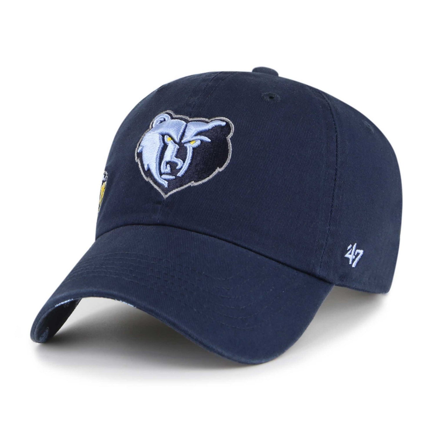 '47 Memphis Grizzlies Confetti Undervisor Clean Up Adjustable Hat                                                                - view number 2